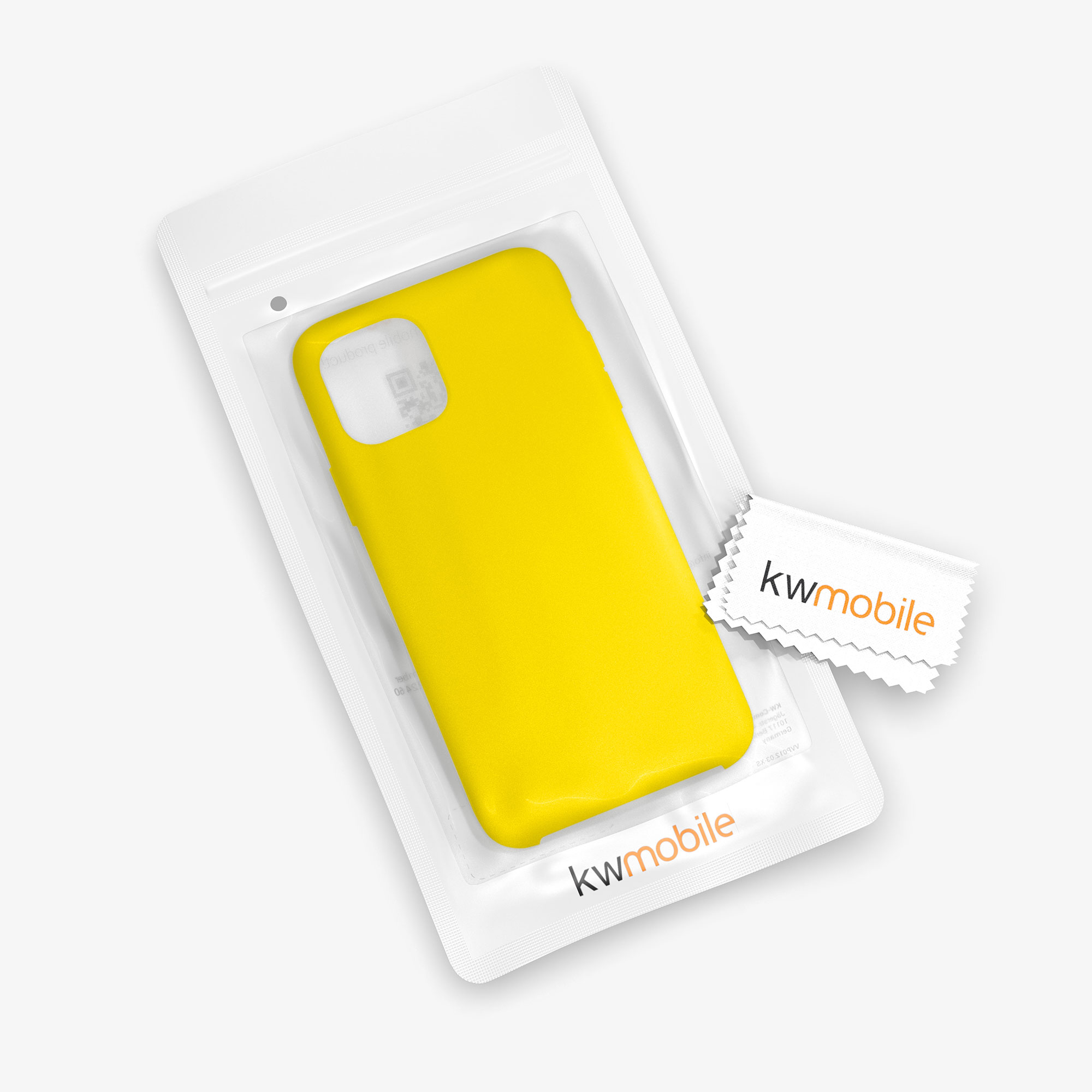 Kryt na mobil kwmobile iPhone 11 Pro - Wireless Charging Radiant Yellow