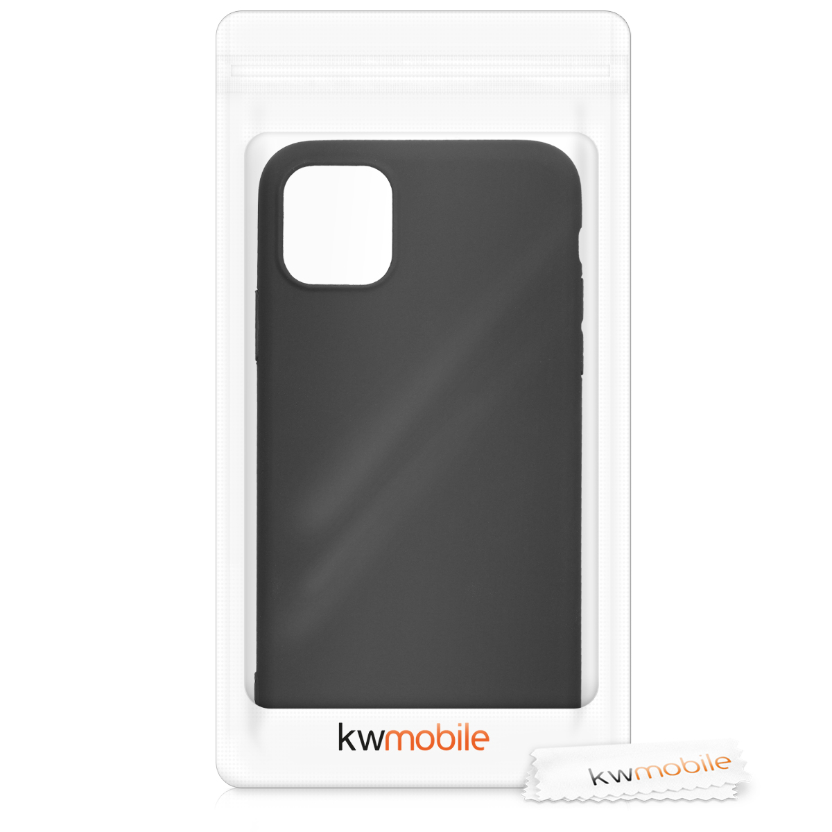 Kryt na mobil kwmobile iPhone 11 - matná černá