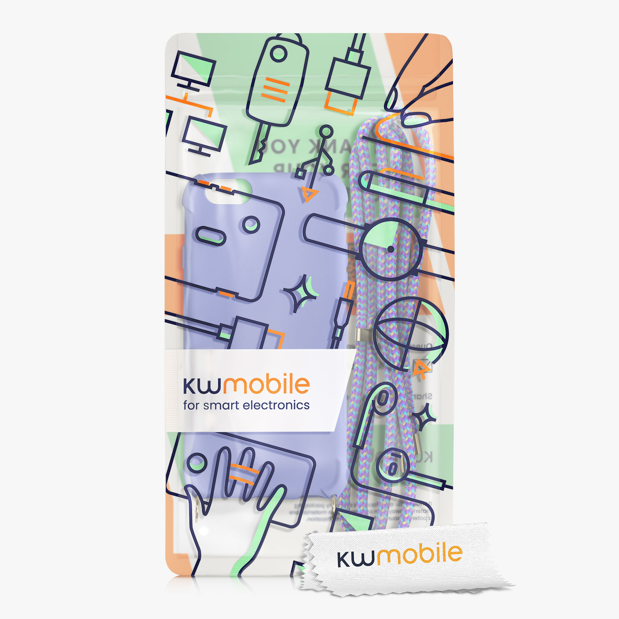 Crossbody pouzdro kwmobile pro Apple iPhone 6 / 6S