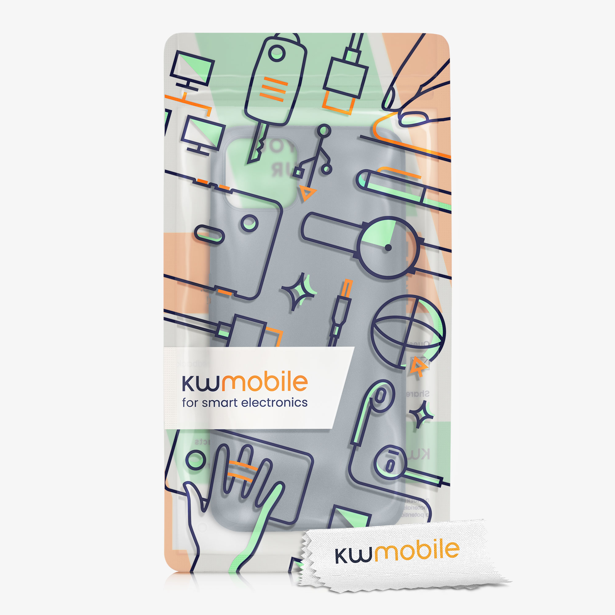 Zadní kryt kwmobile pro Google Pixel 4 - tmavě břidlicová