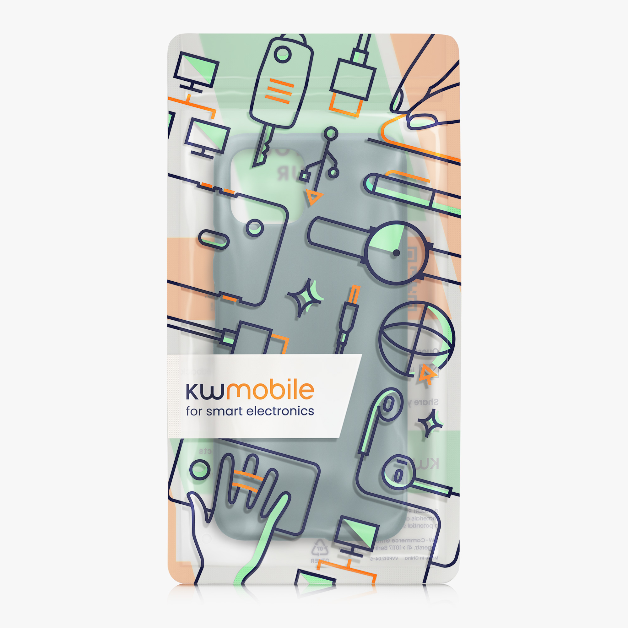 Zadní kryt kwmobile pro Google Pixel 4 - arktická noc