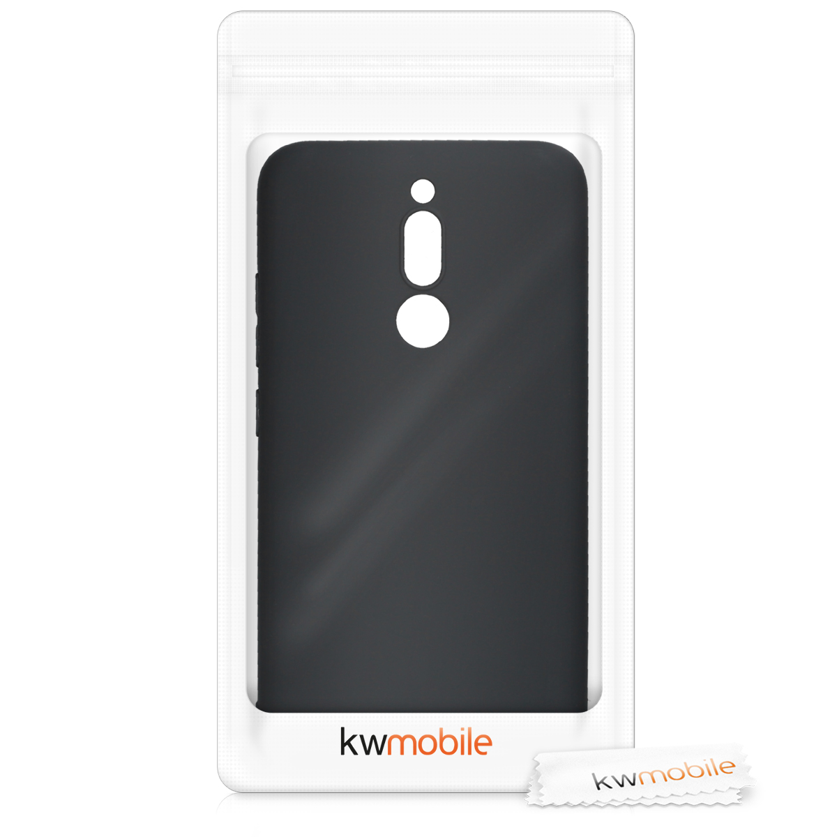 Kryt Xiaomi Redmi 8 silikonový TPU černá matná kwmobile