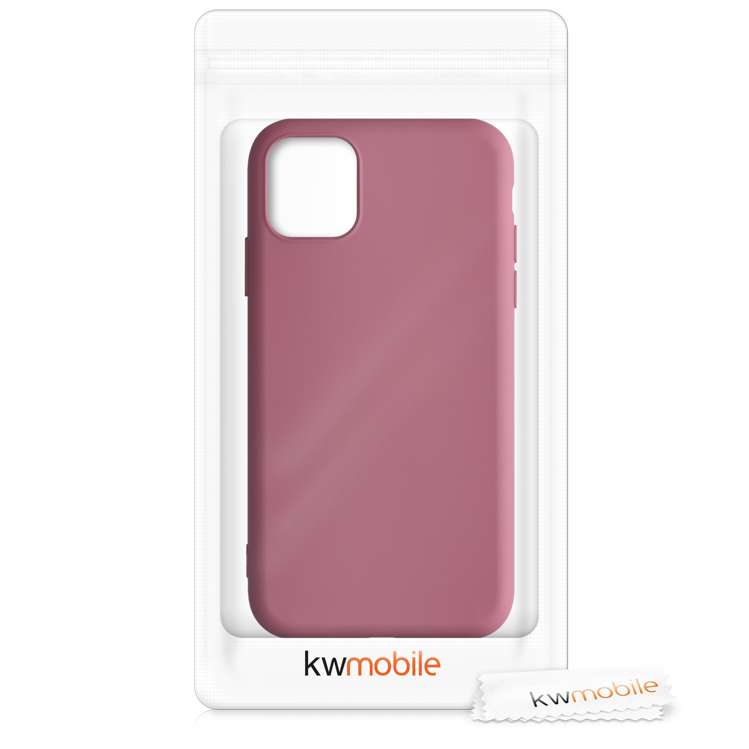 Kryt na mobil kwmobile iPhone 11 Case - tmavě růžová