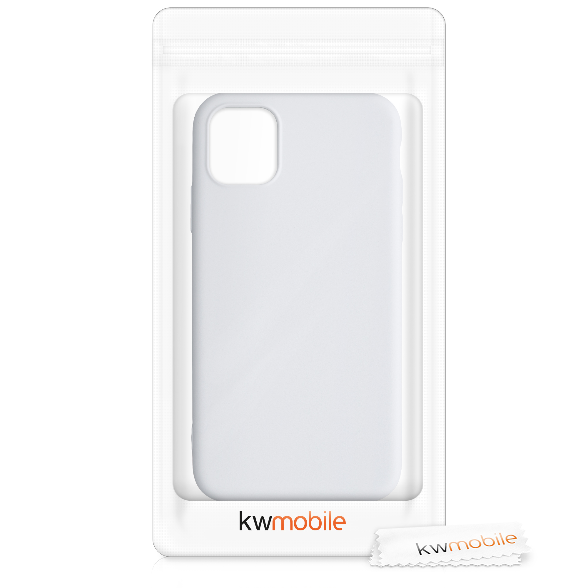 Kryt na mobil kwmobile iPhone 11 Case - matná bílá