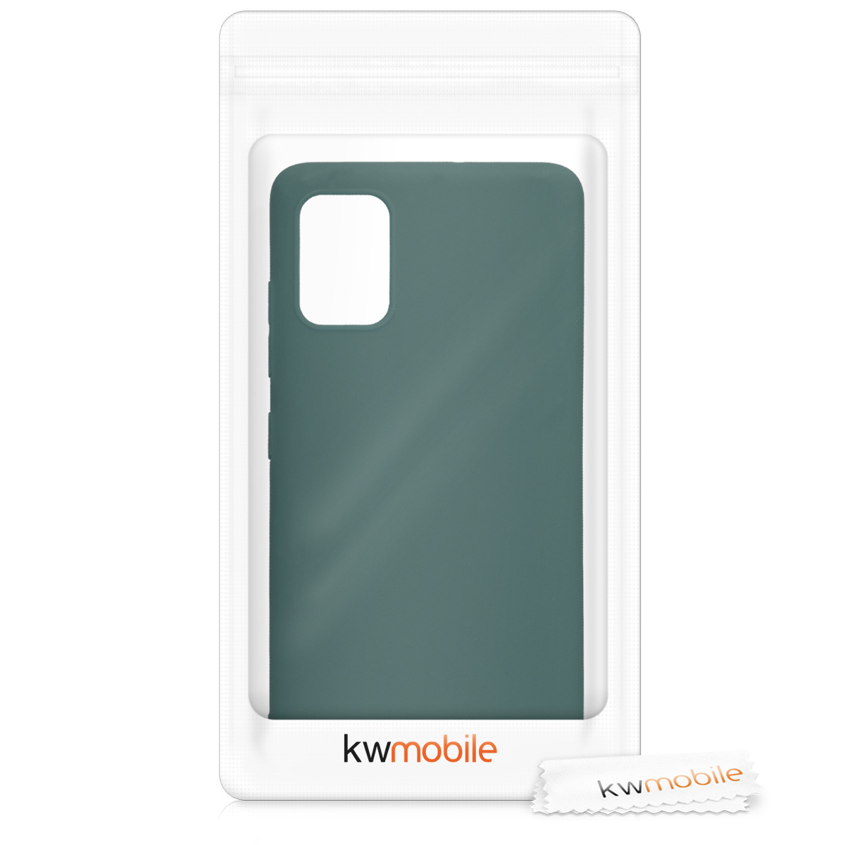 Kryt na mobil Samsung Galaxy A51 kwmobile TPU Modro-zelená
