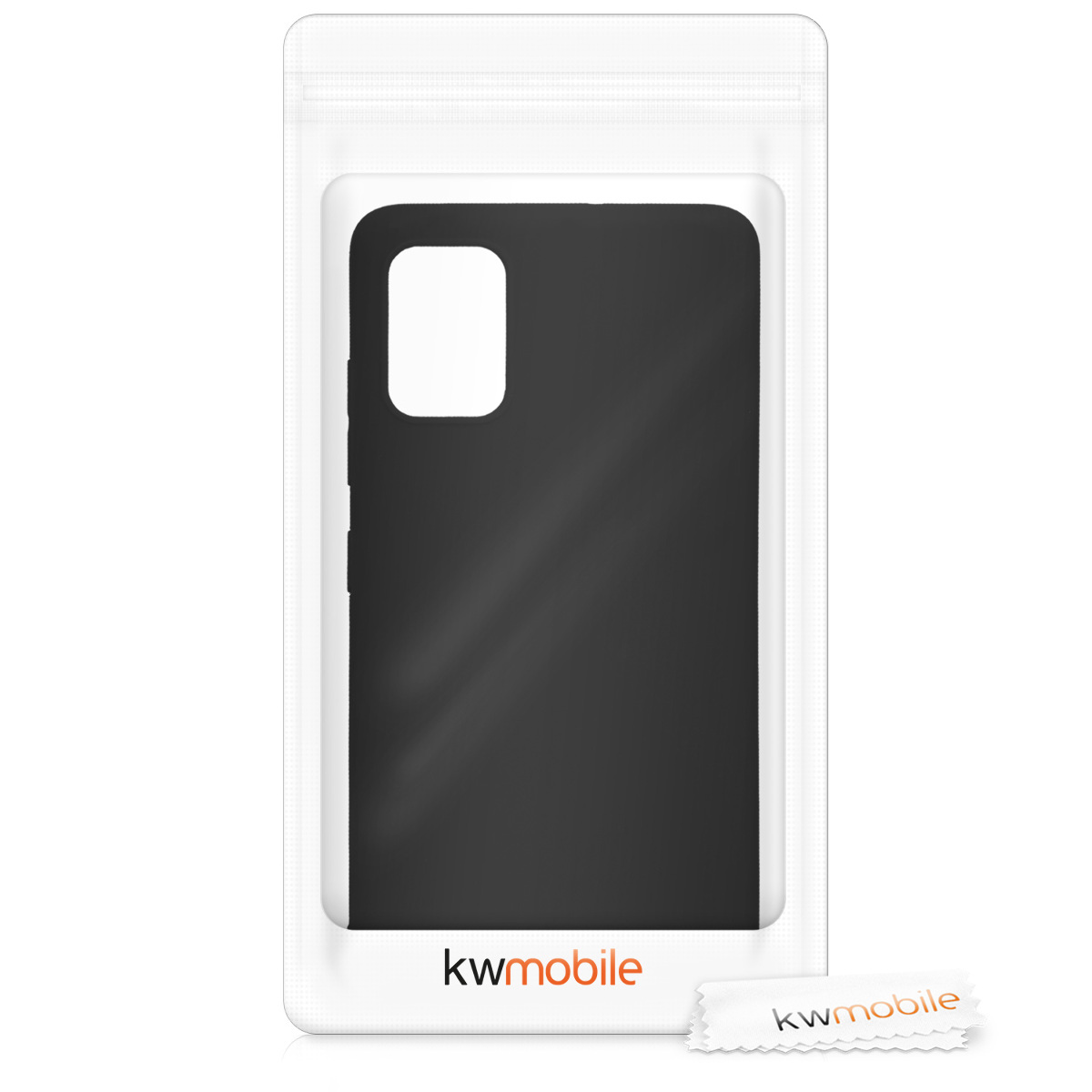 Kryt na mobil Samsung Galaxy A51 kwmobile TPU Matná černá