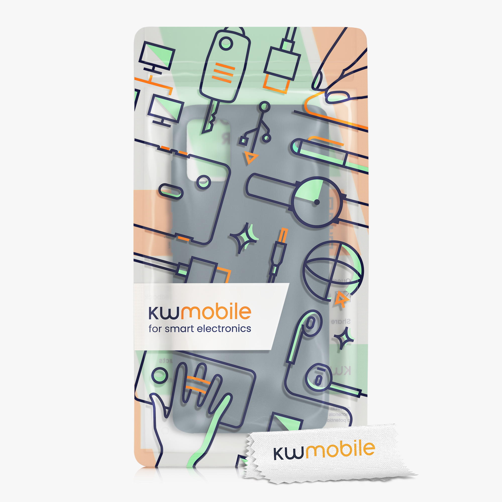 Kryt na mobil Samsung Galaxy A51 kwmobile TPU Tmavě břidlicová