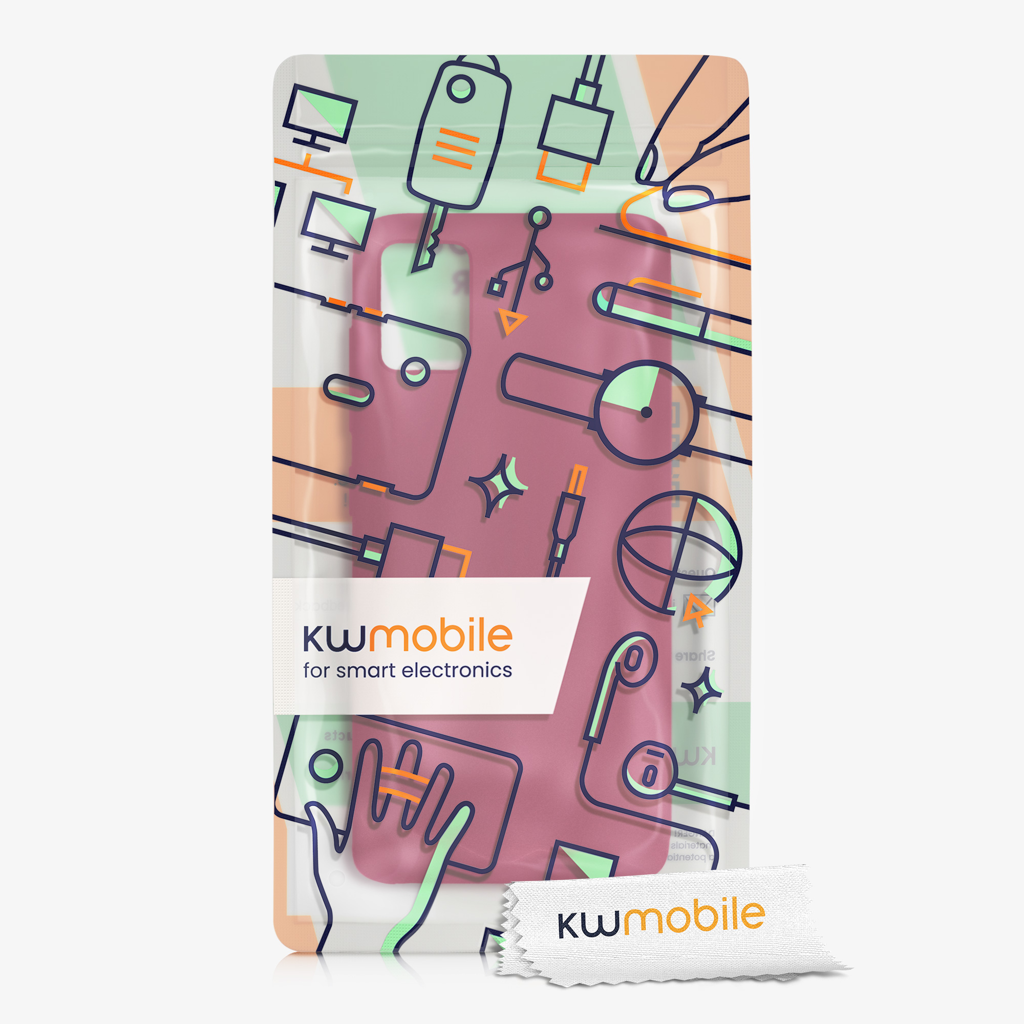 Kryt na mobil Samsung Galaxy A51 kwmobile TPU Sladká třešeň