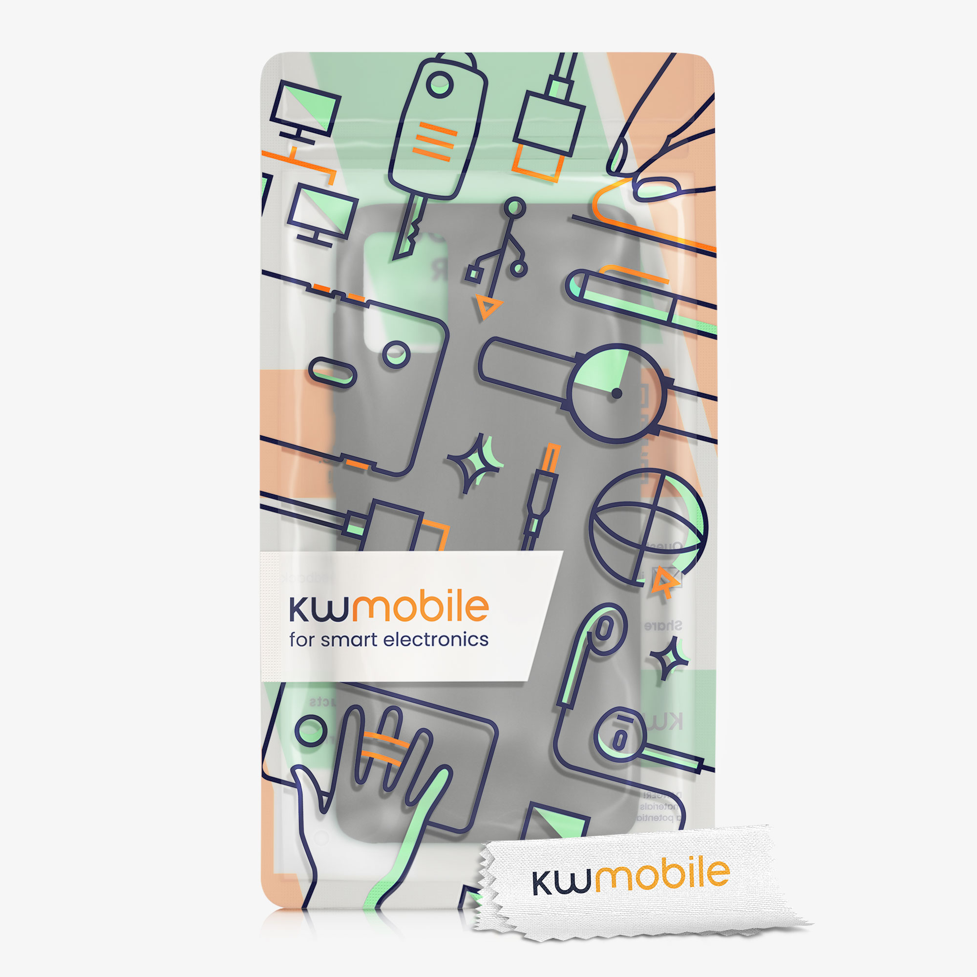 Kryt na mobil Samsung Galaxy A51 kwmobile TPU Matná černá