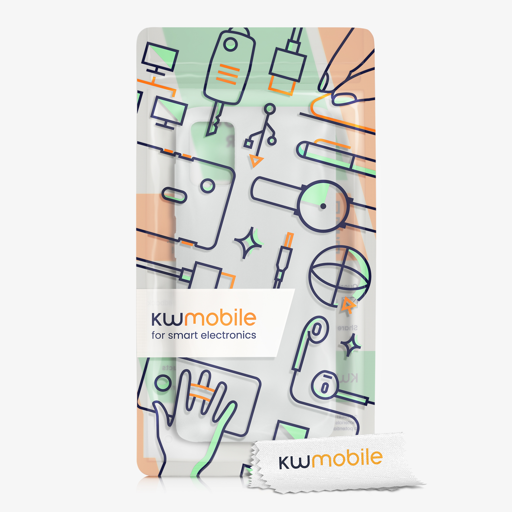 Kryt na mobil Samsung Galaxy A51 kwmobile TPU Matná bílá