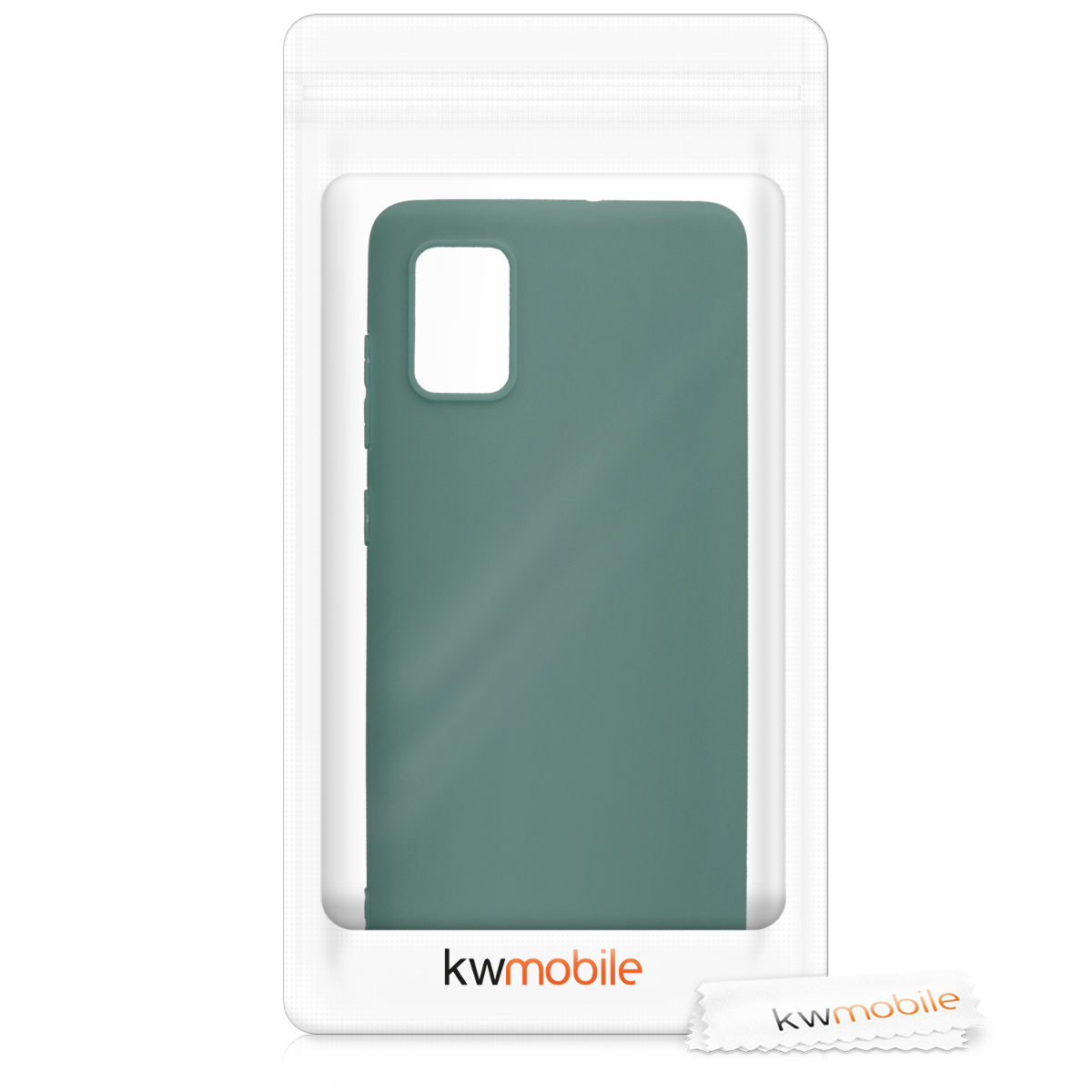 Kryt na mobil Samsung Galaxy A71 kwmobile TPU modrý