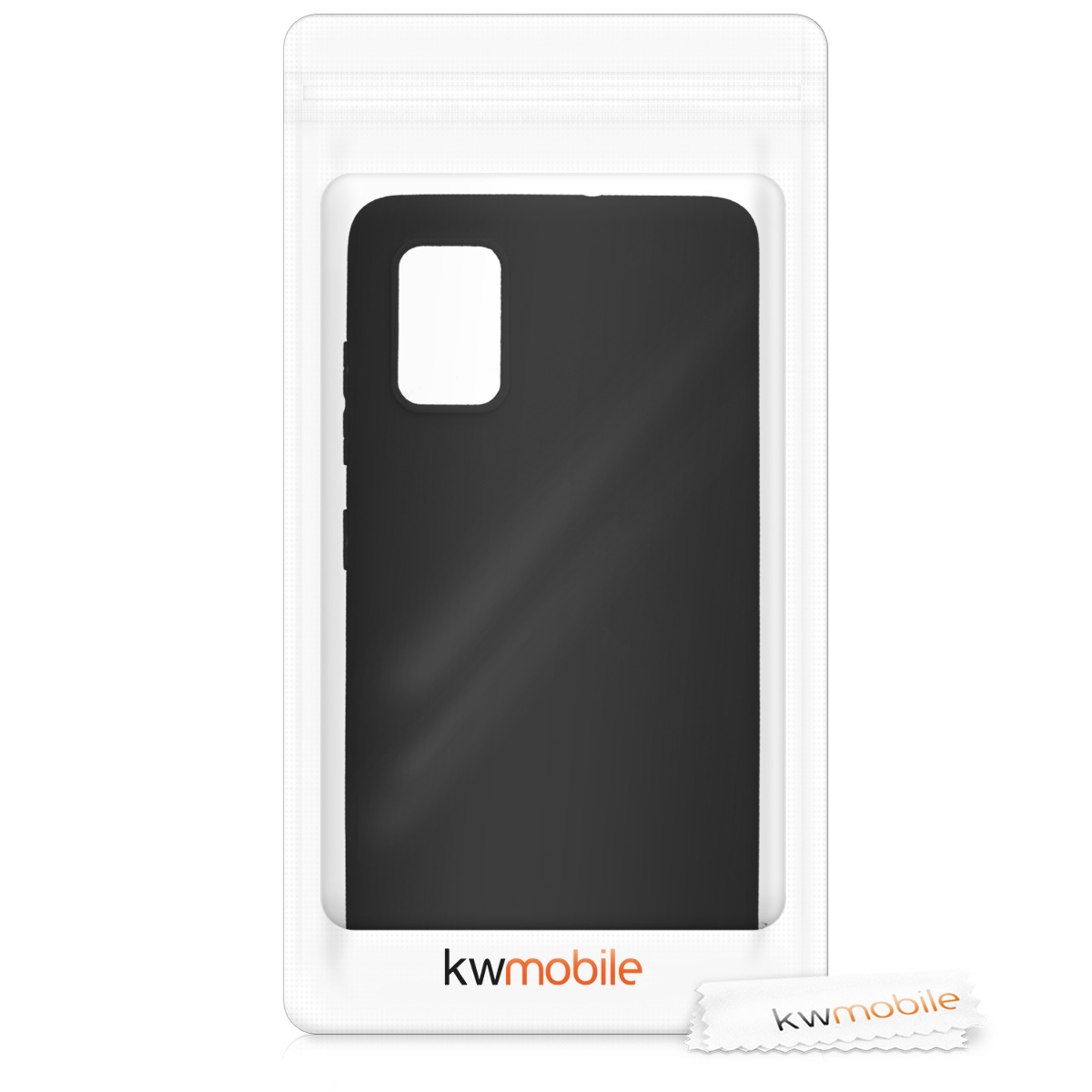 Kryt na mobil Samsung Galaxy A71 kwmobile TPU matně černý