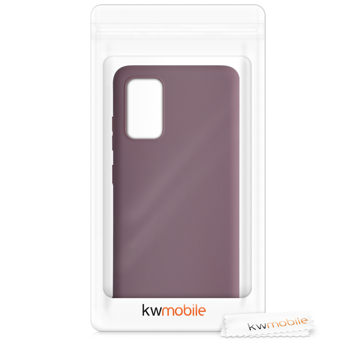 Kryt na mobil Samsung Galaxy S20 Plus kwmobile TPU hroznově fialový