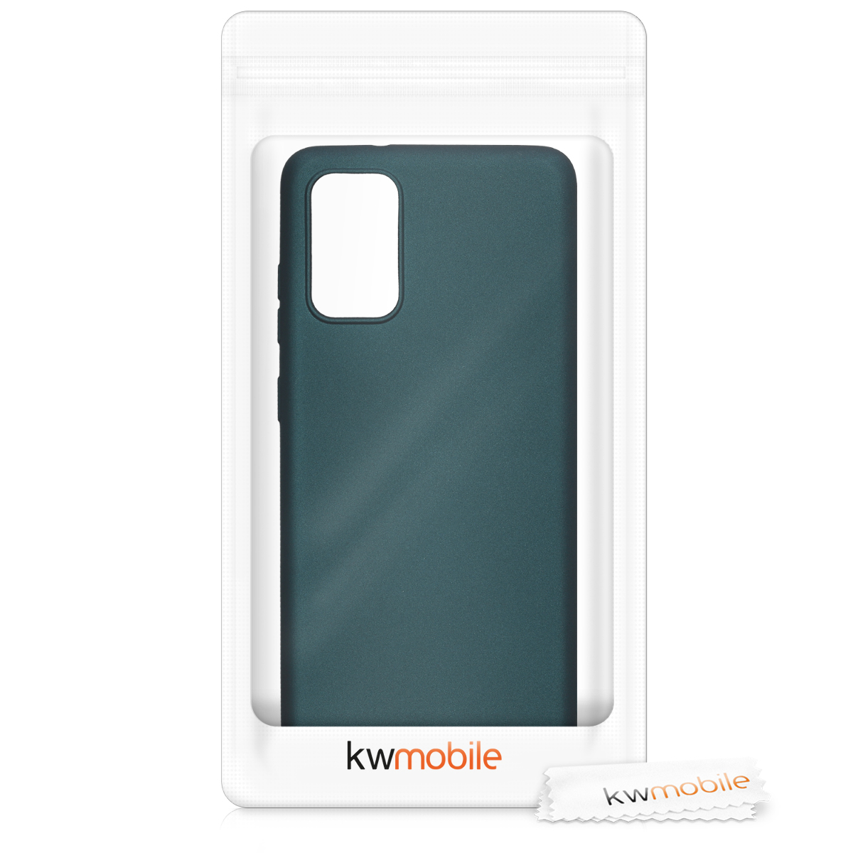 Metalický kryt na mobil Samsung Galaxy S20 Plus kwmobile Metallic Teal