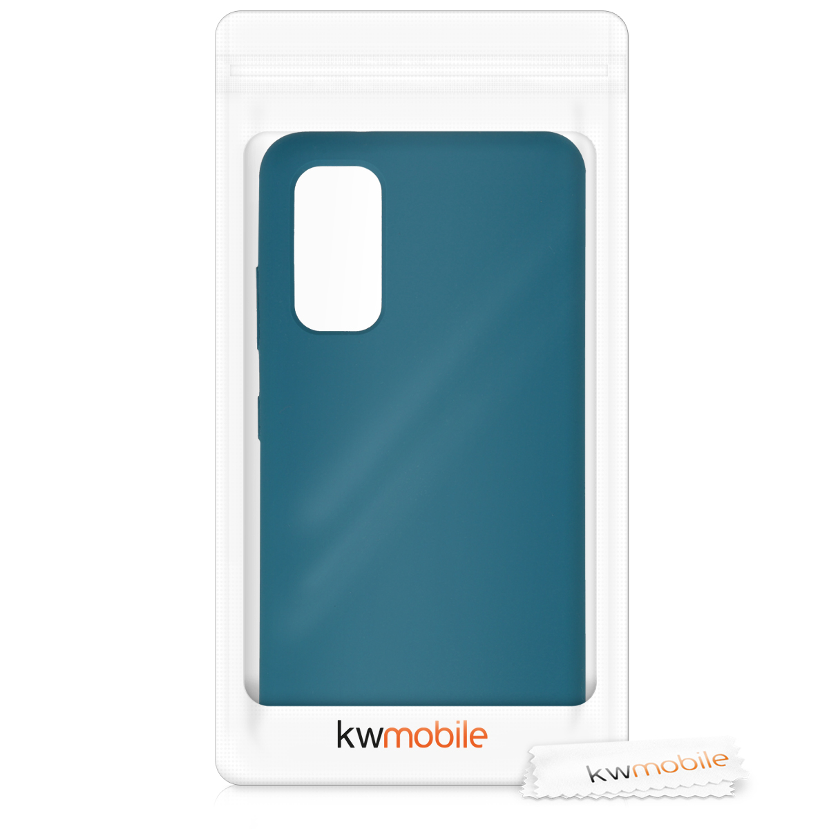 Kryt na mobil Samsung Galaxy S20 kwmobile TPU matně petrolejový