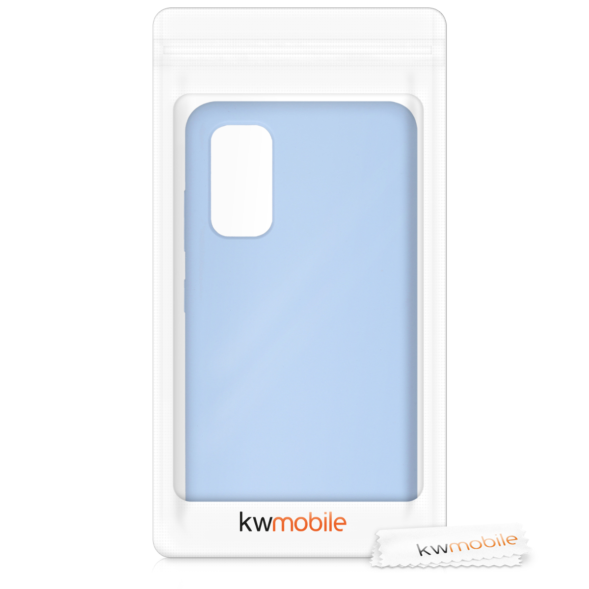 Kryt na mobil Samsung Galaxy S20 kwmobile TPU matně světle modrý