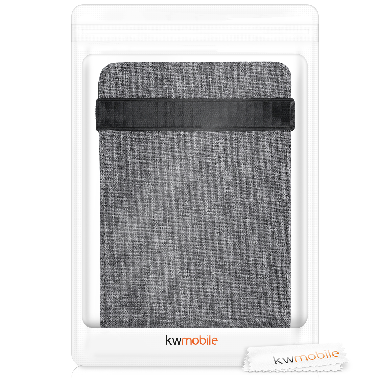 Pouzdro na čtečku kwmobile pro Kobo Glo HD / Touch 2.0 - šedá