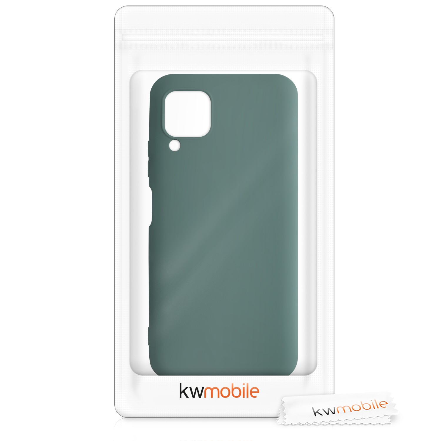Kryt na mobil Huawei P40 Lite kwmobile - modrozelená