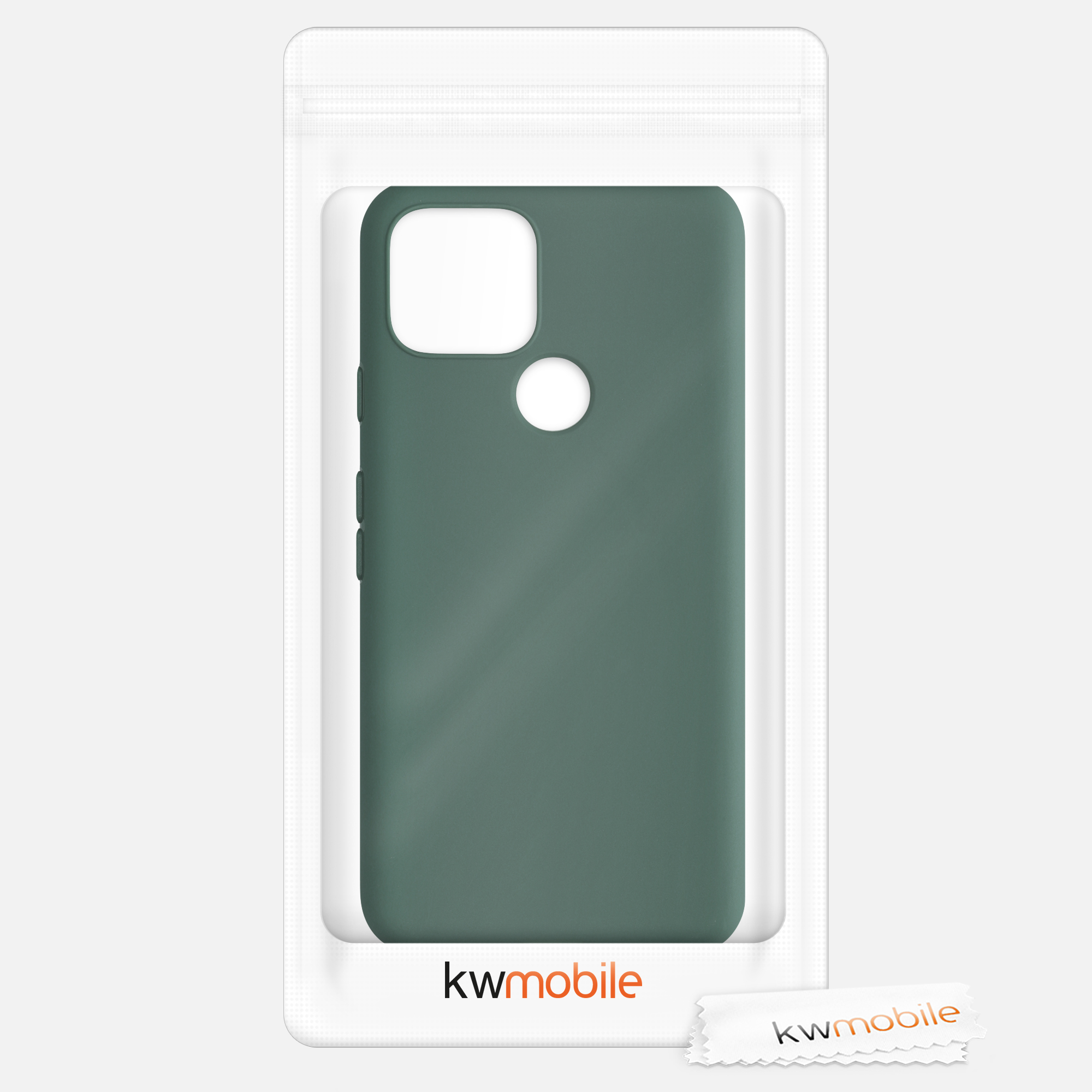 Zadní kryt kwmobile pro Google Pixel 5 - lesní zelená