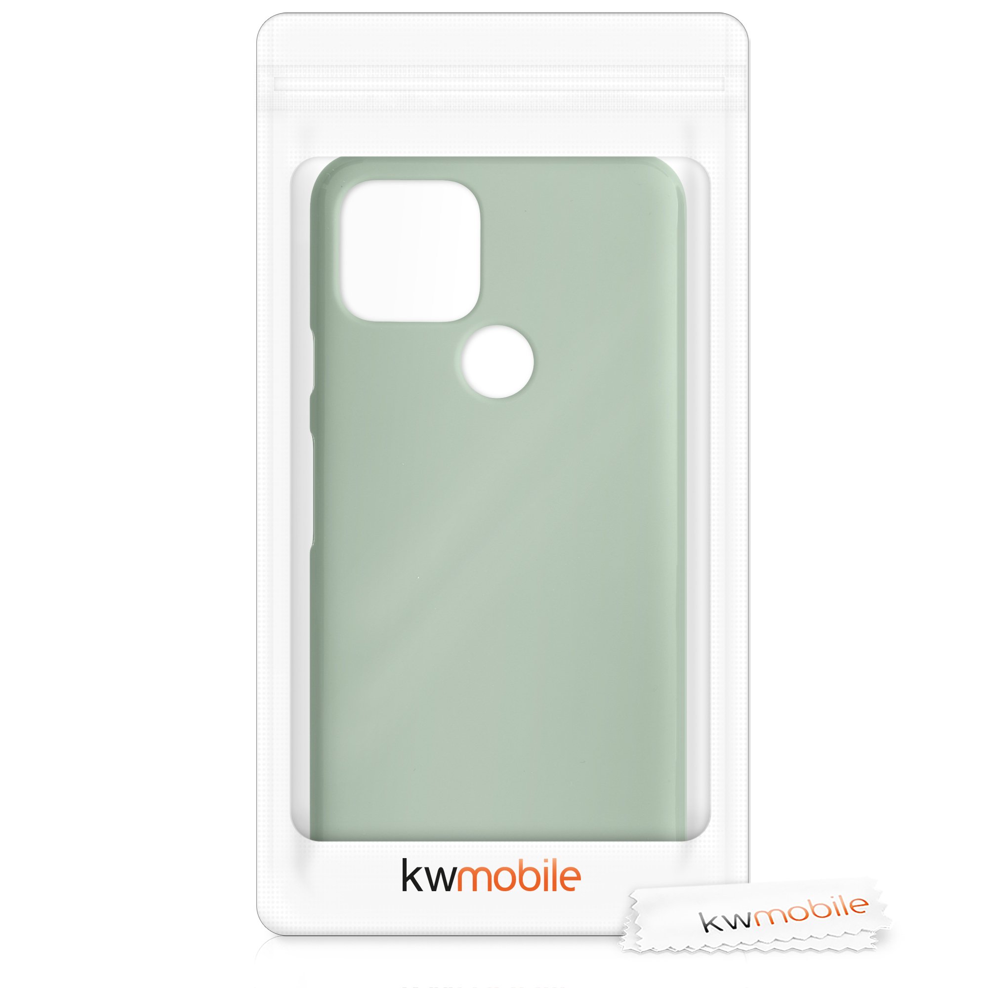 Zadní kryt kwmobile pro Google Pixel 5 - šedozelená