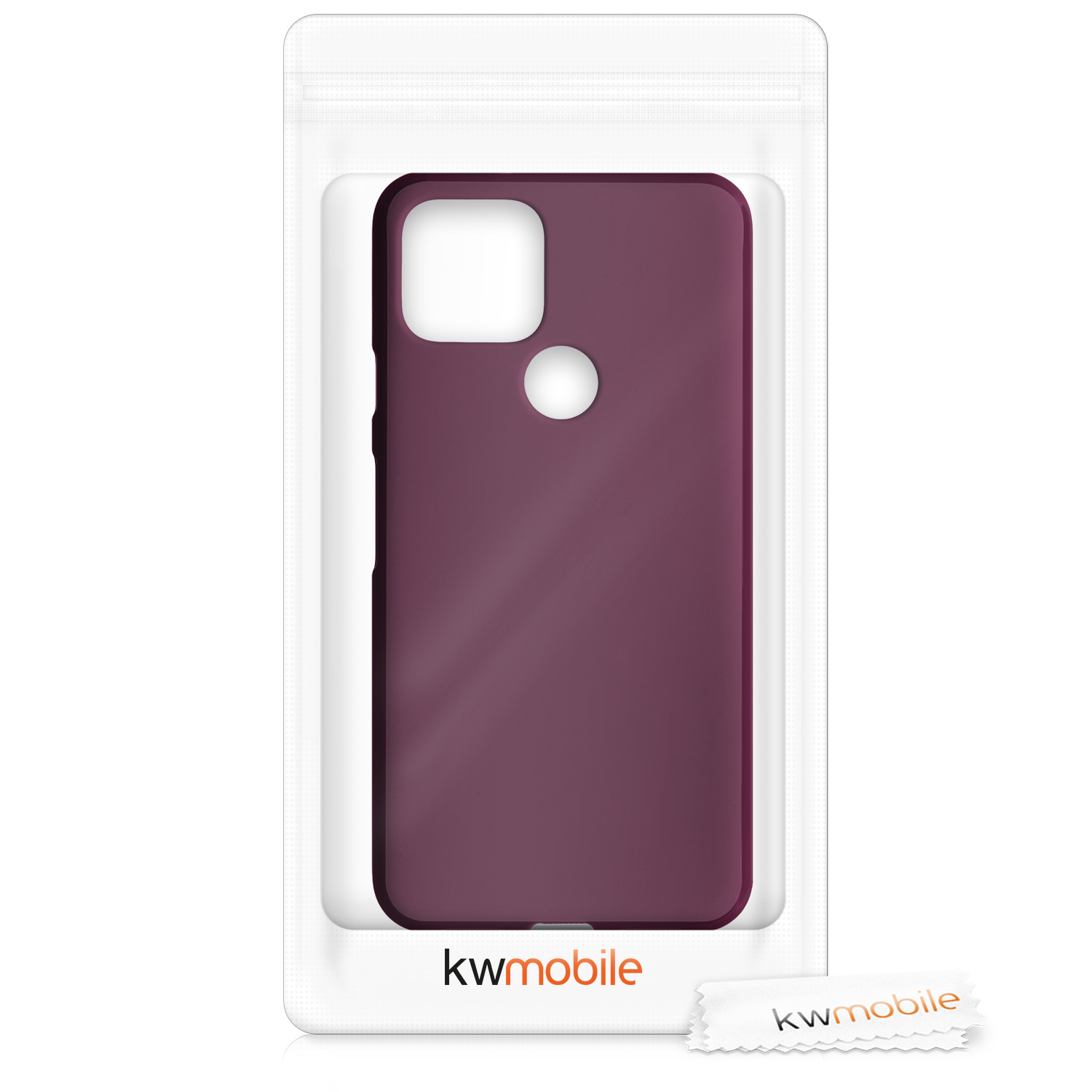 Zadní kryt kwmobile pro Google Pixel 5 - bordeaux violet