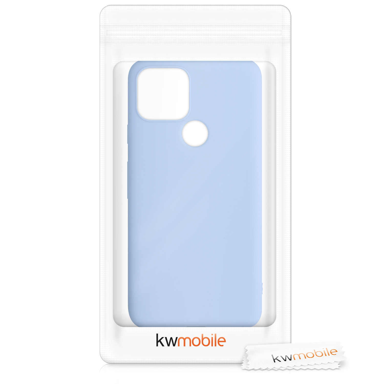 Zadní kryt kwmobile pro Google Pixel 5 - matná světle modrá