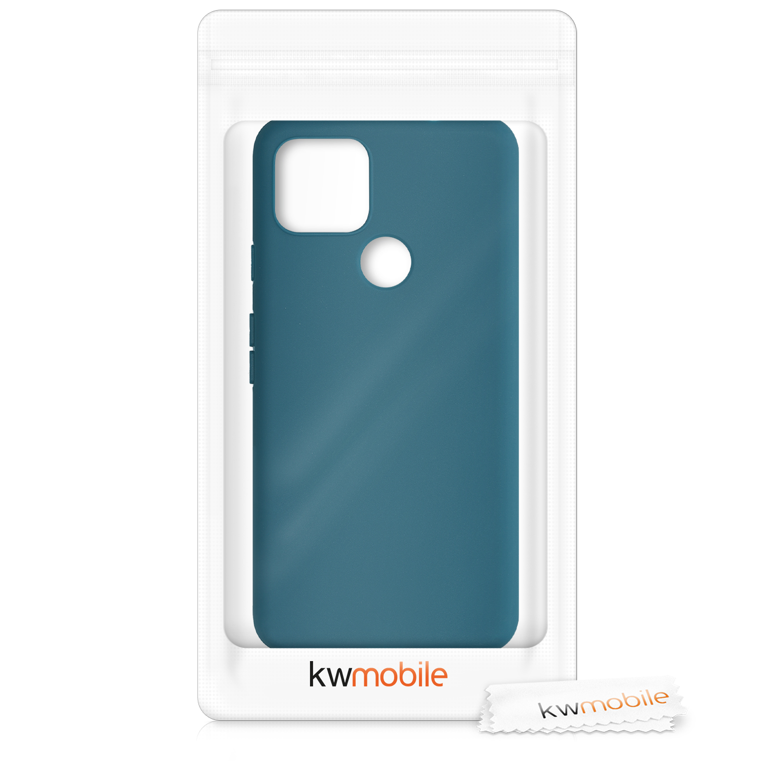 Zadní kryt kwmobile pro Google Pixel 4a - matná petrolejová