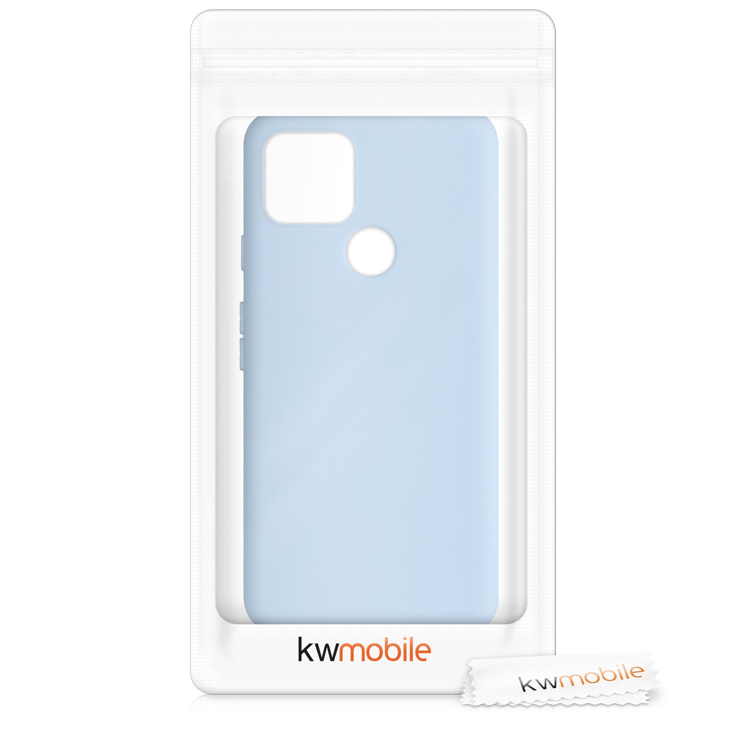 Zadní kryt kwmobile pro Google Pixel 4a - matná světle modrá