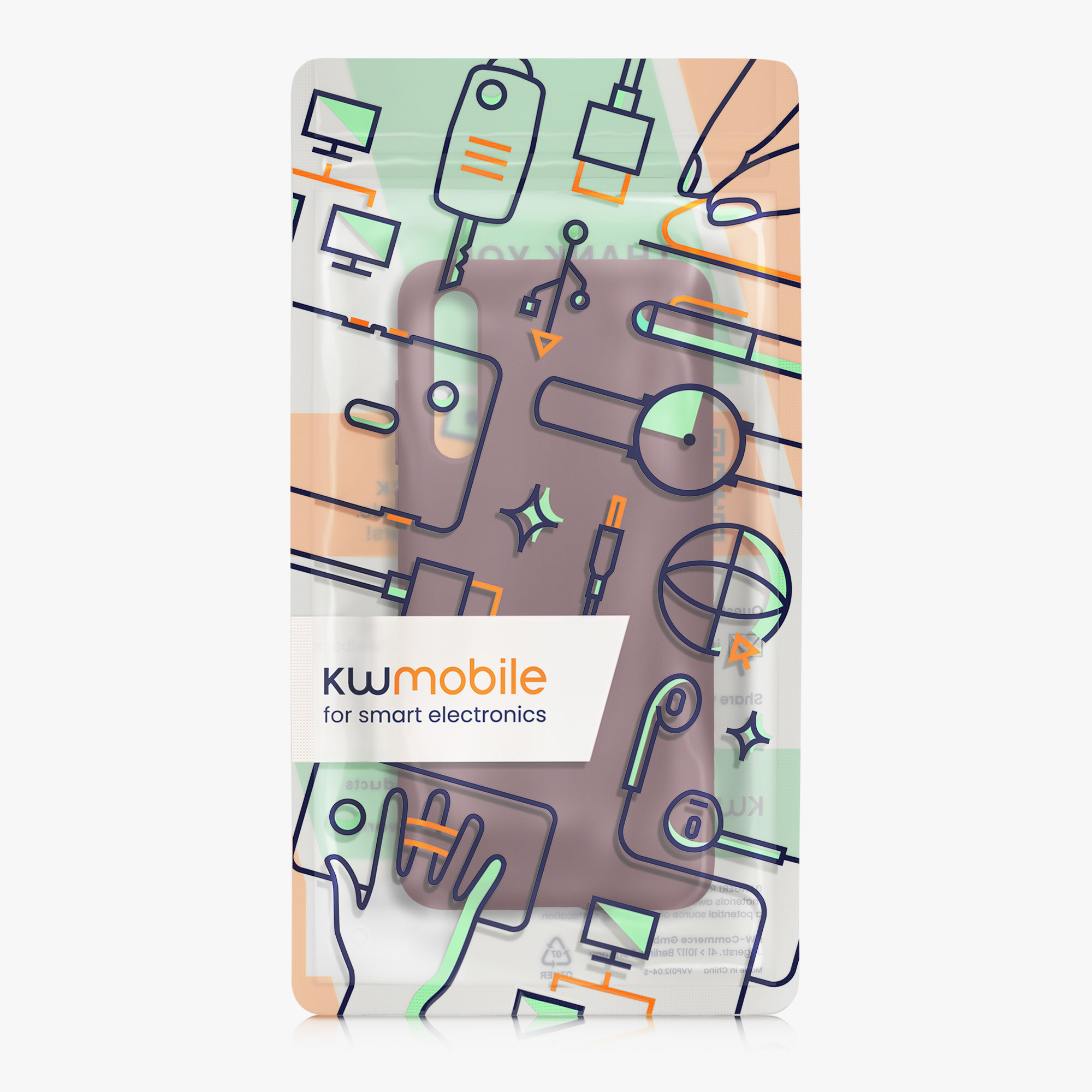 Kryt kwmobile Huawei P20 Pro, vínově fialová