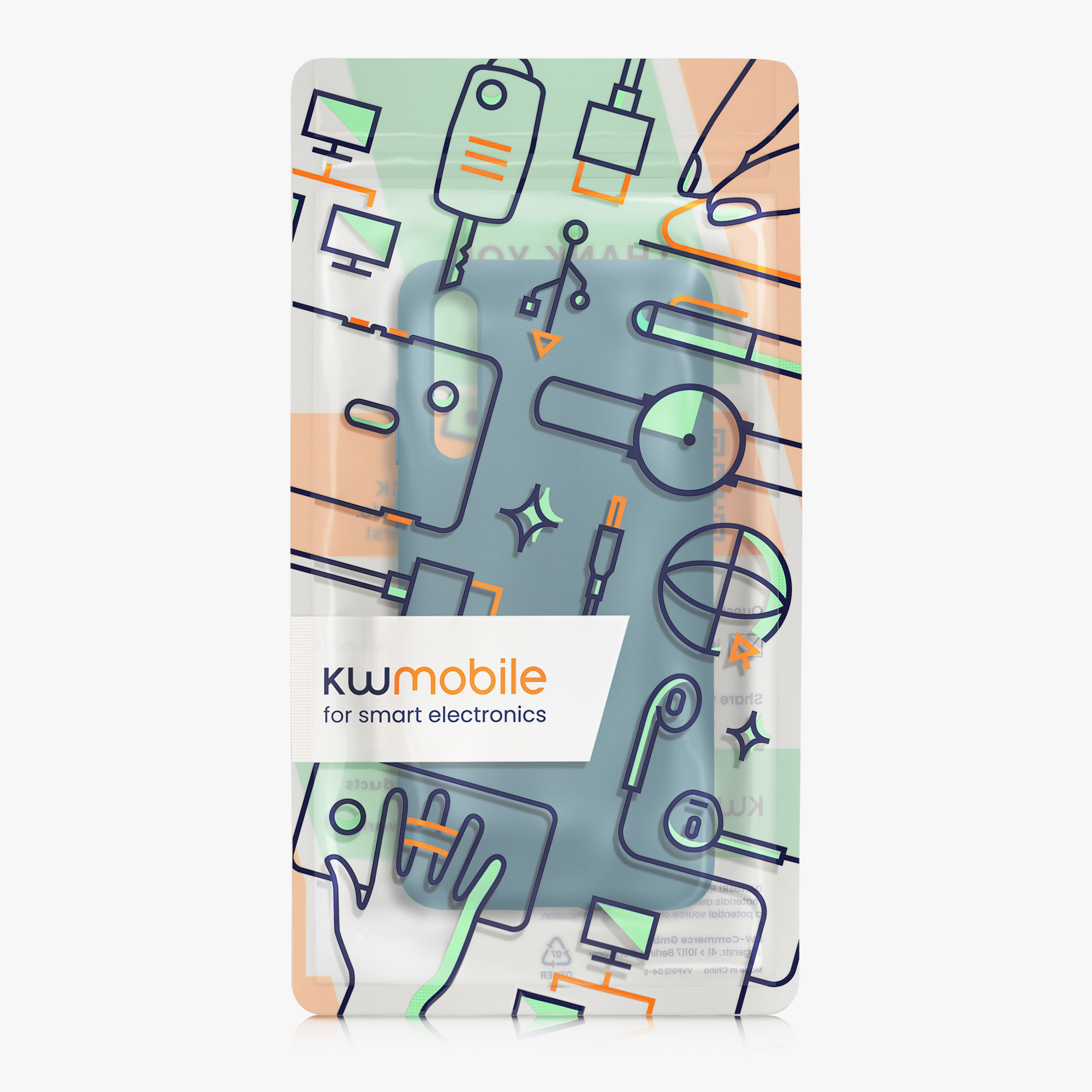 Kryt kwmobile Huawei P20 Pro, petrolejová matná