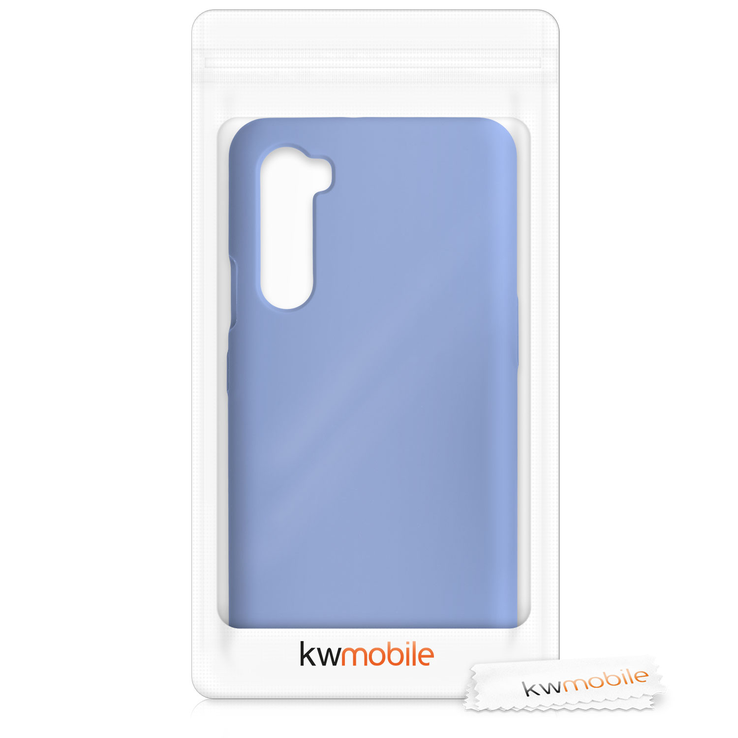 Kwmobile Silikonový kryt OnePlus Nord levandulově šedá