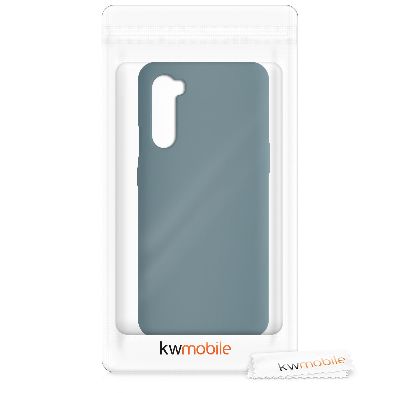 Kwmobile Silikonový kryt OnePlus Nord arkticky tmavá