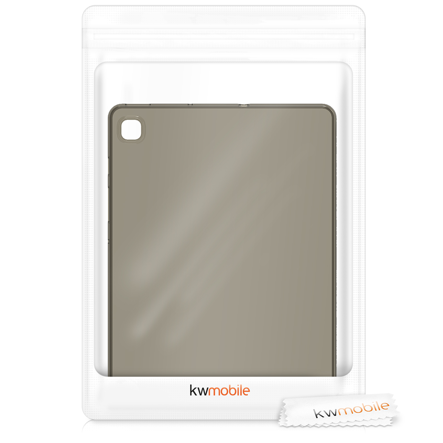 Zadní obal na tablet Galaxy Tab S6 Lite (2024/2022/2020) kwmobile černý/transparentní