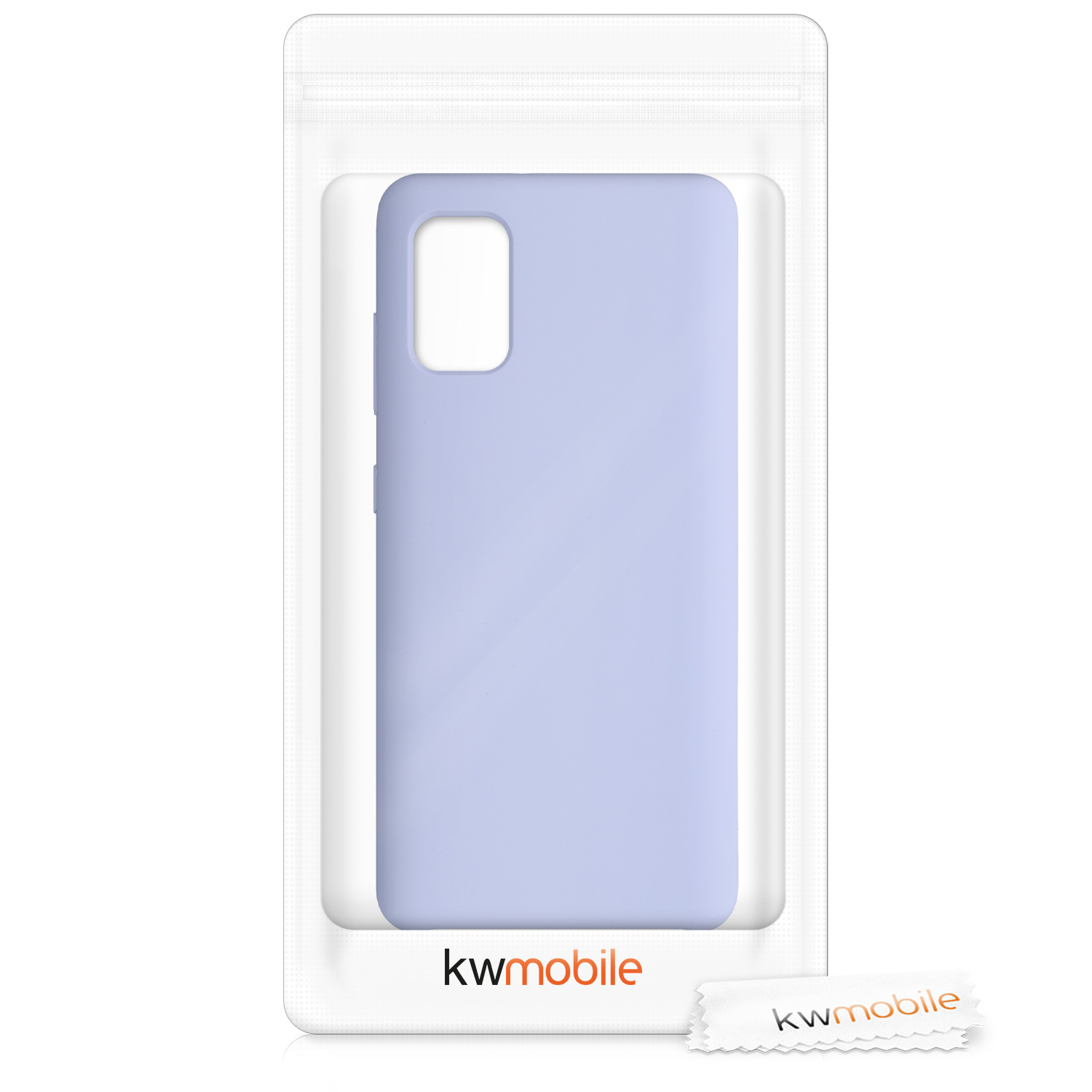 Kryt na mobil Samsung Galaxy A41 kwmobile TPU Světlá levandule