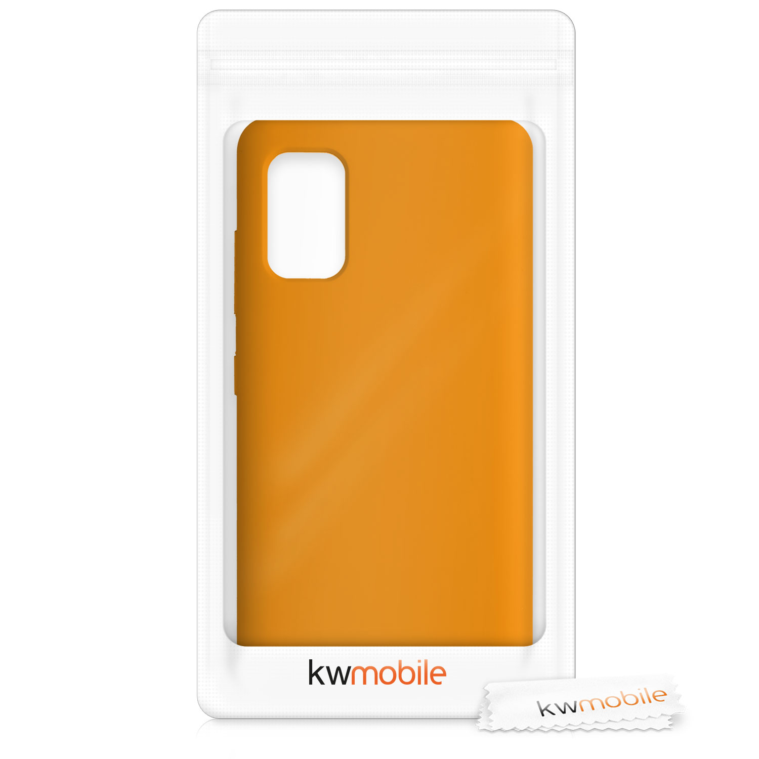 Kryt na mobil Samsung Galaxy A41 kwmobile TPU Meruňková