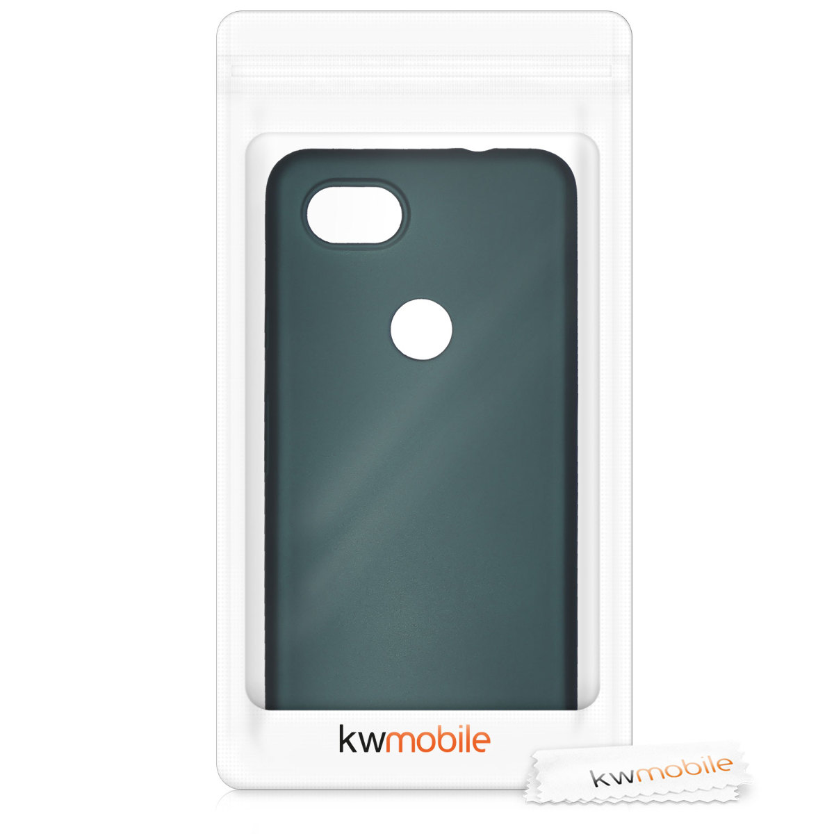 Zadní kryt kwmobile pro Google Pixel 3a - metalická petrolejová