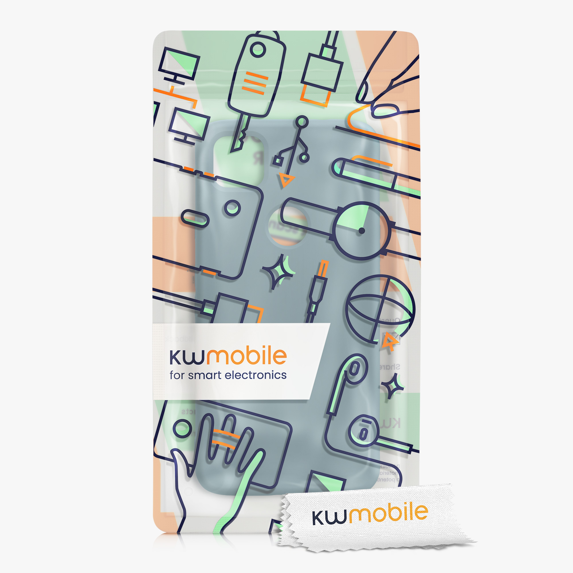 Zadní kryt kwmobile pro Google Pixel 4a - antická kamenná