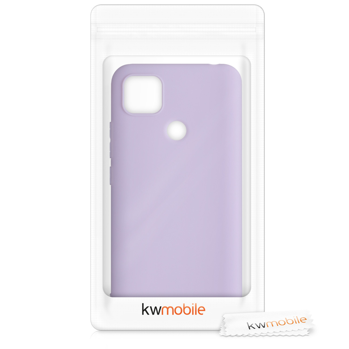 Kryt Xiaomi Redmi 9C silikonový TPU levandulová kwmobile