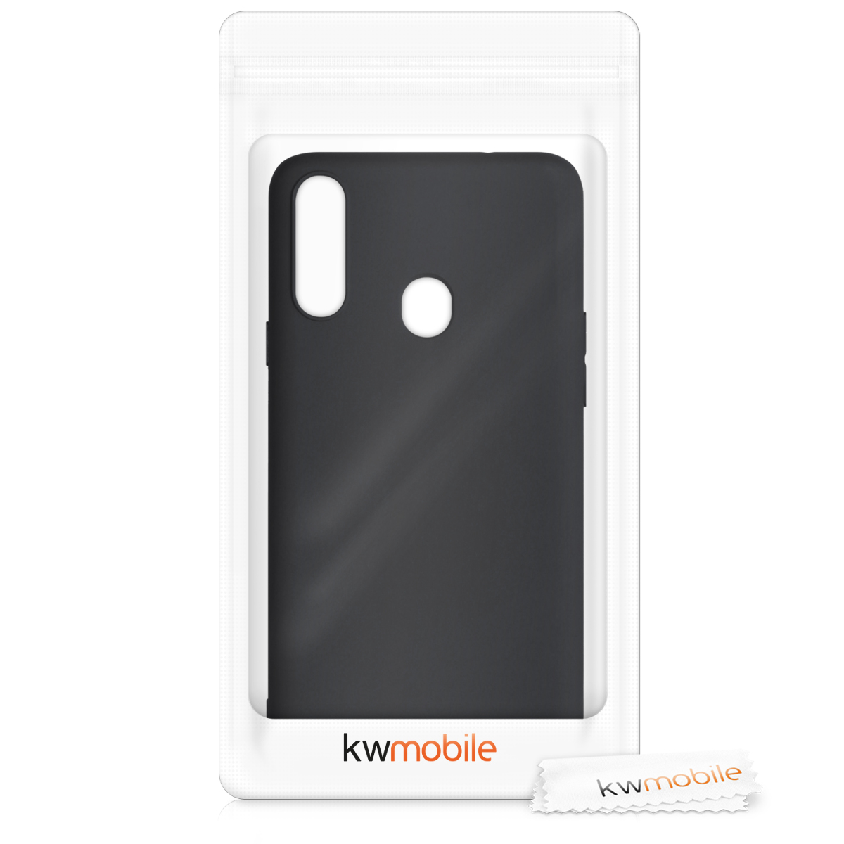 Kryt na mobil Samsung Galaxy A20s kwmobile TPU matně černý