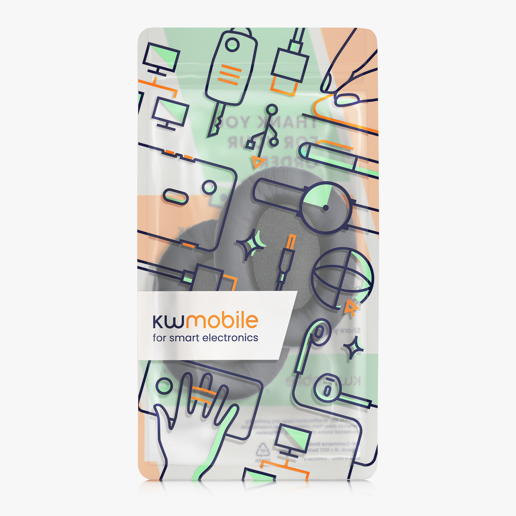 2x Náušníky na sluchátka kwmobile pro Kingston HyperX Cloud II 2 / Cloud II… - černá