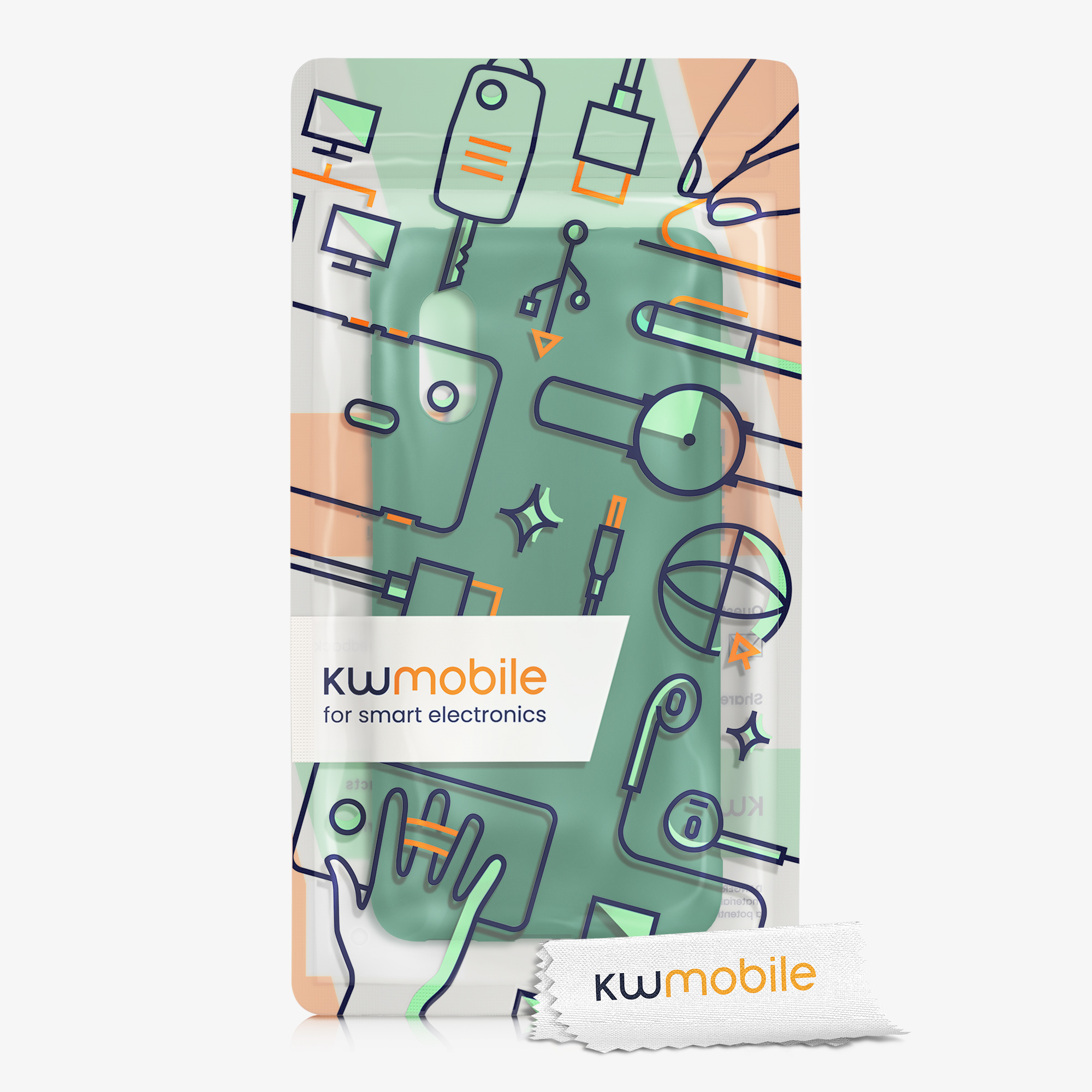 Kryt kwmobile pro Samsung Galaxy Xcover Pro - svěží zelená