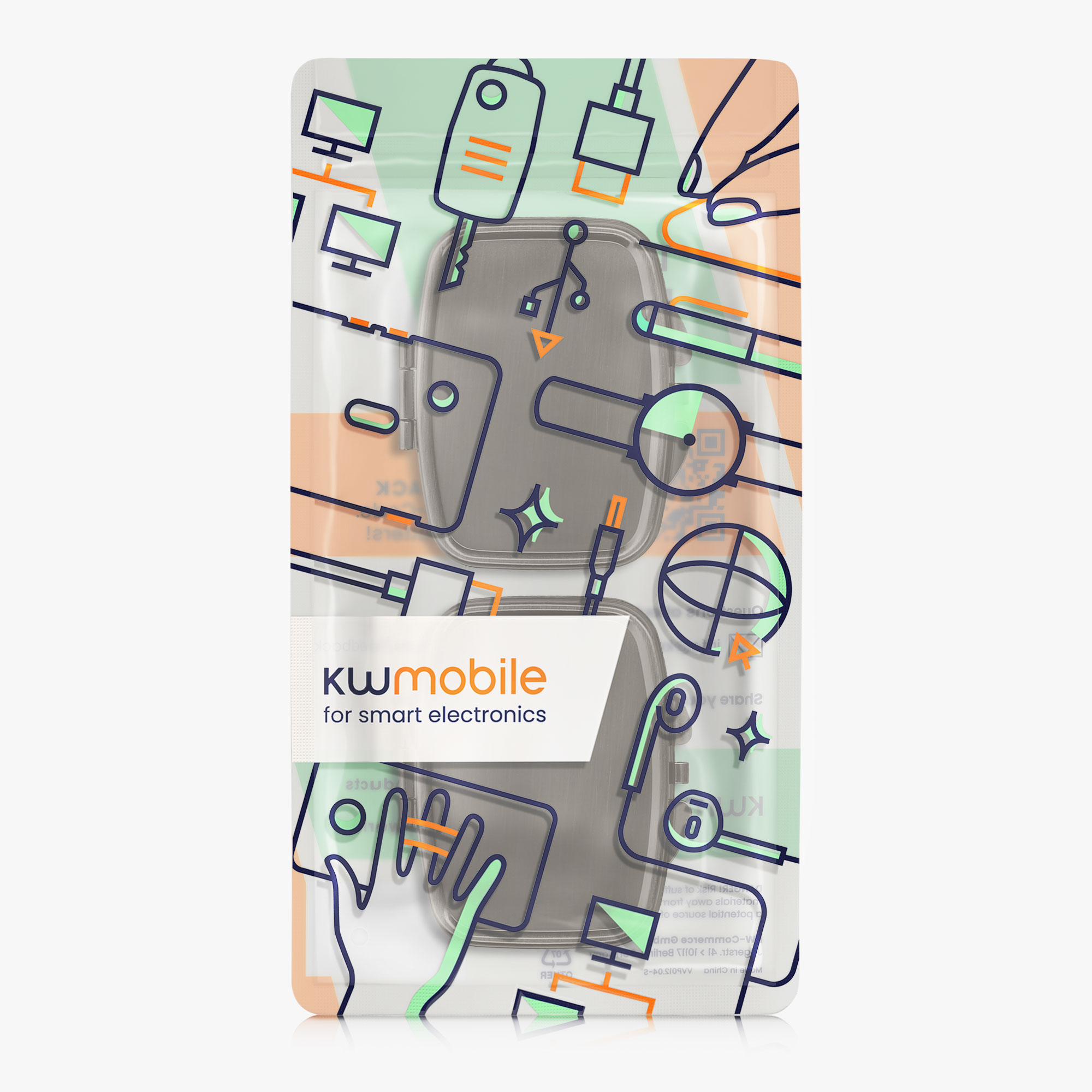 Krabička na léky kwmobile - bronzová