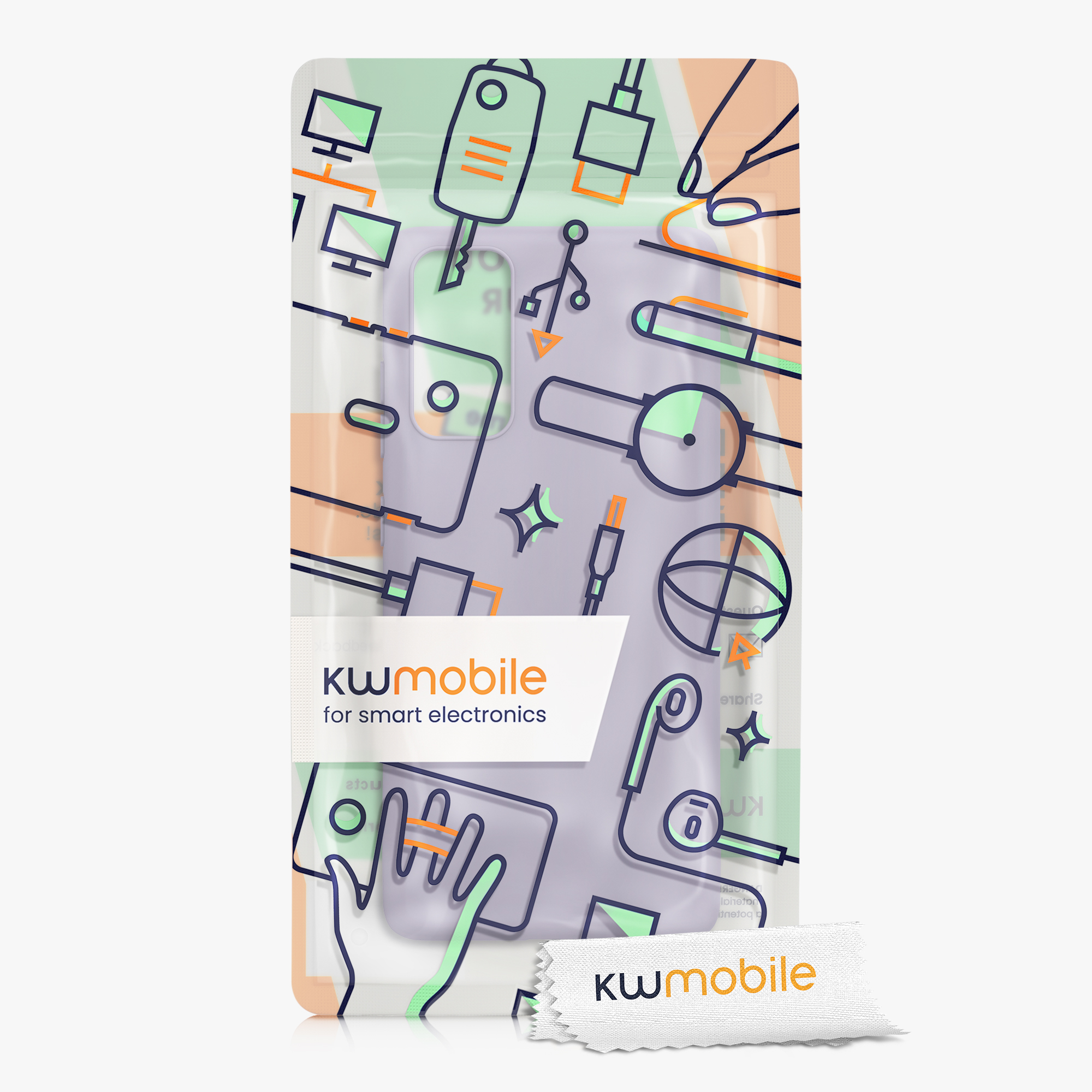 Kryt na mobil Samsung Galaxy S20 FE kwmobile TPU levandulový