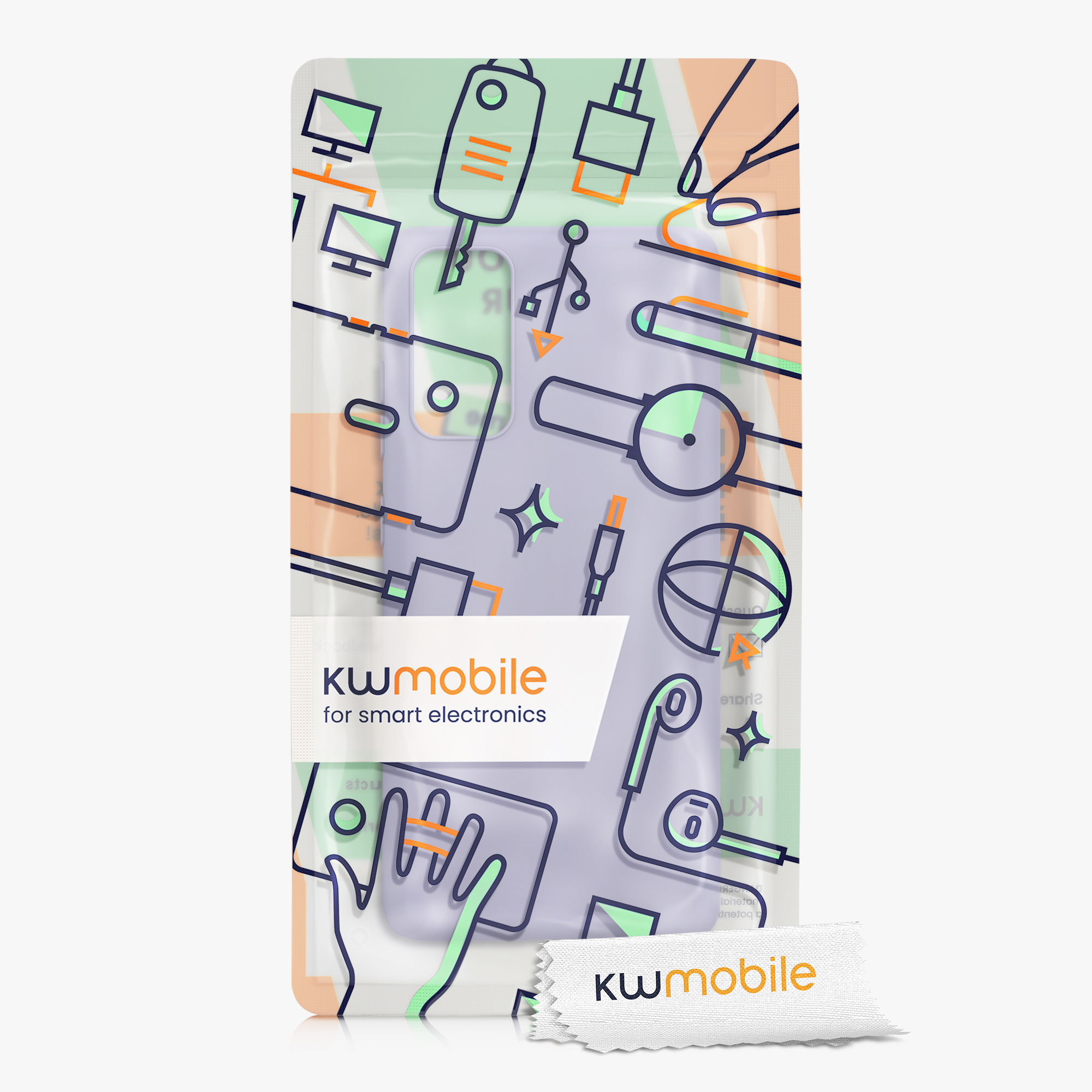 Kryt na mobil Samsung Galaxy S20 FE kwmobile TPU světle levandulový