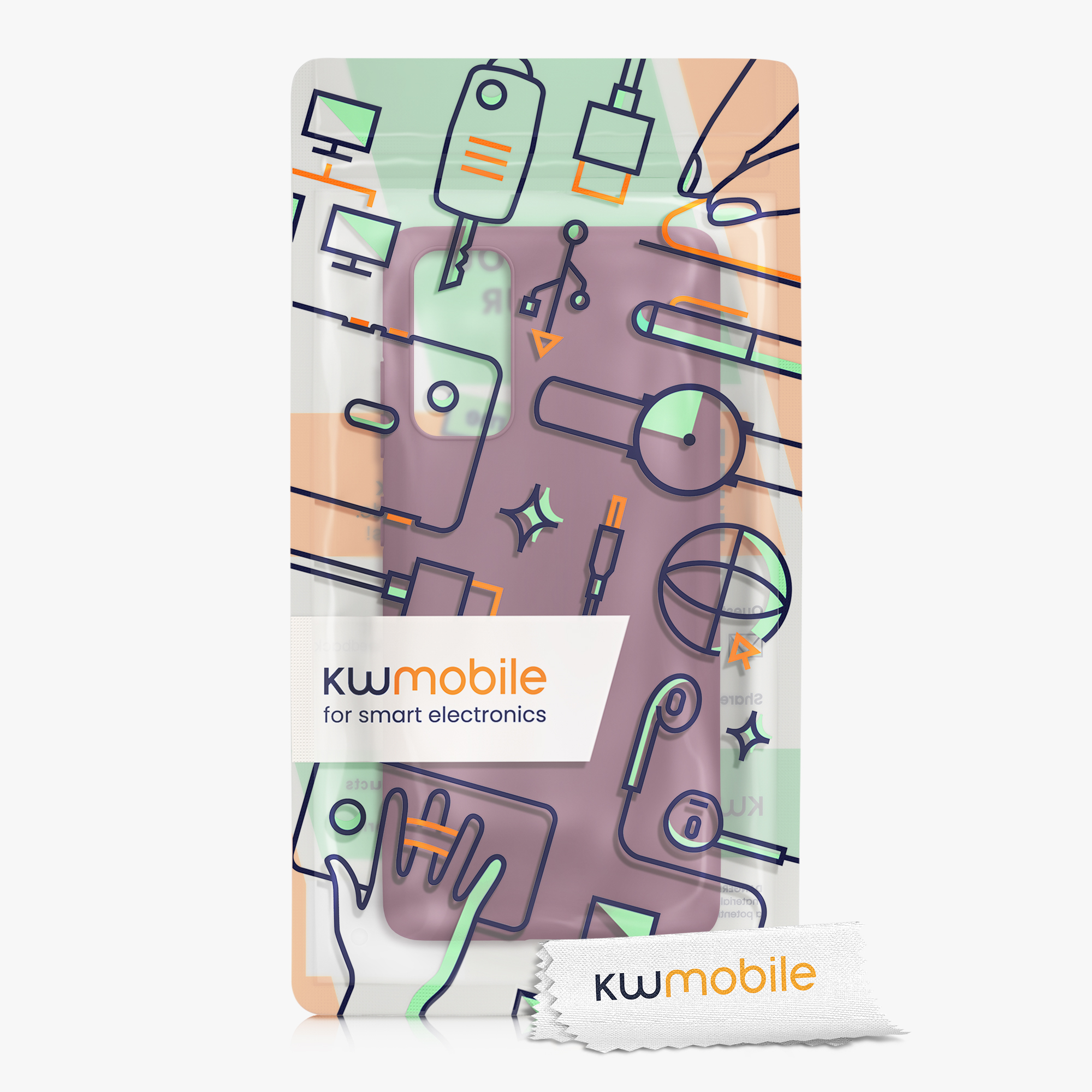 Kryt na mobil Samsung Galaxy S20 FE kwmobile TPU vínově fialový