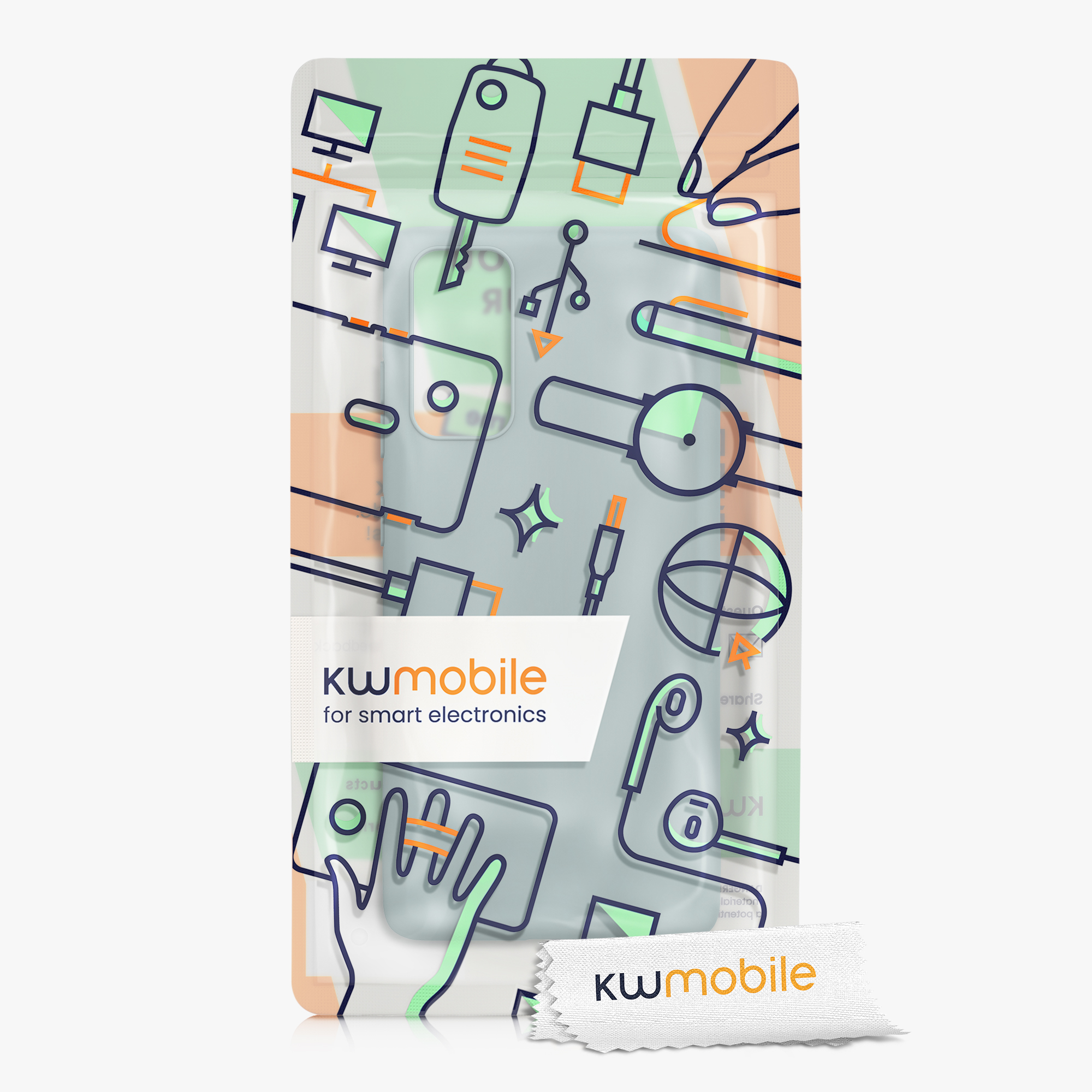 Kryt na mobil Samsung Galaxy S20 FE kwmobile TPU mintový