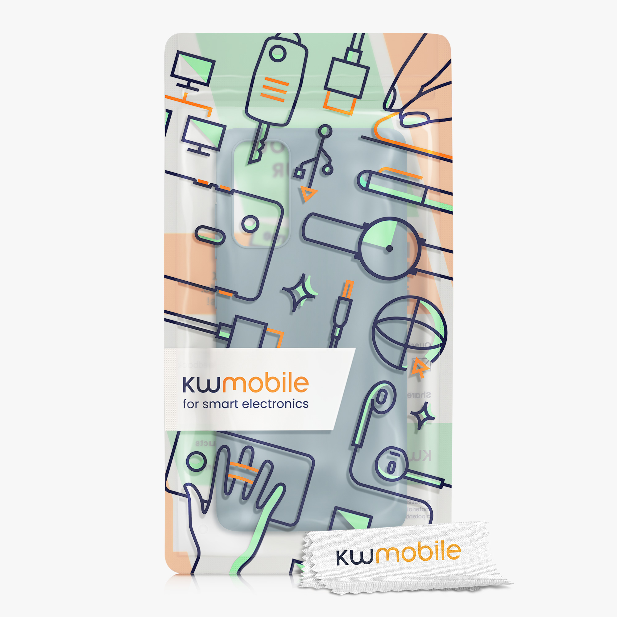 Kryt na mobil Samsung Galaxy S20 FE kwmobile TPU Arctic Night
