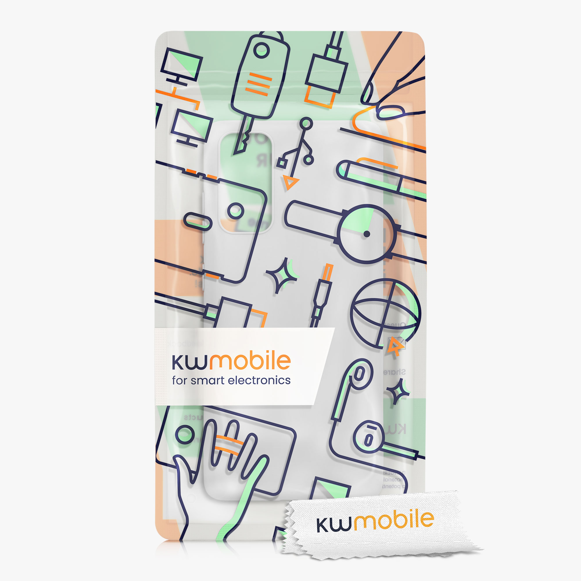 Kryt na mobil Samsung Galaxy S20 FE kwmobile TPU matně bílý