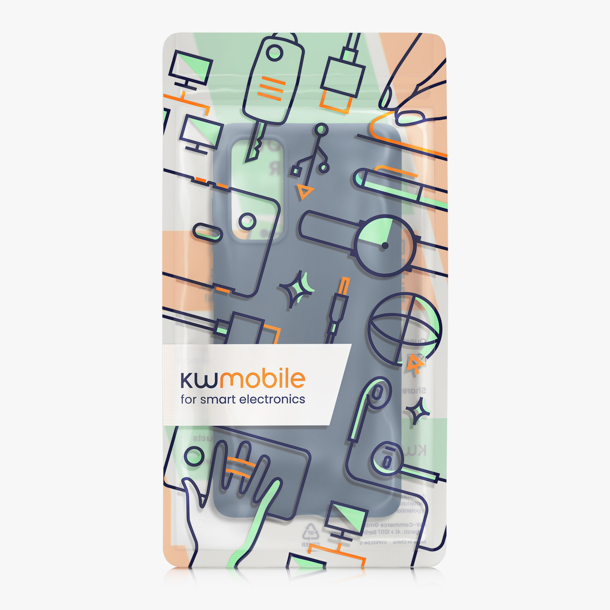 Kryt na mobil Samsung Galaxy S20 FE kwmobile TPU modrý