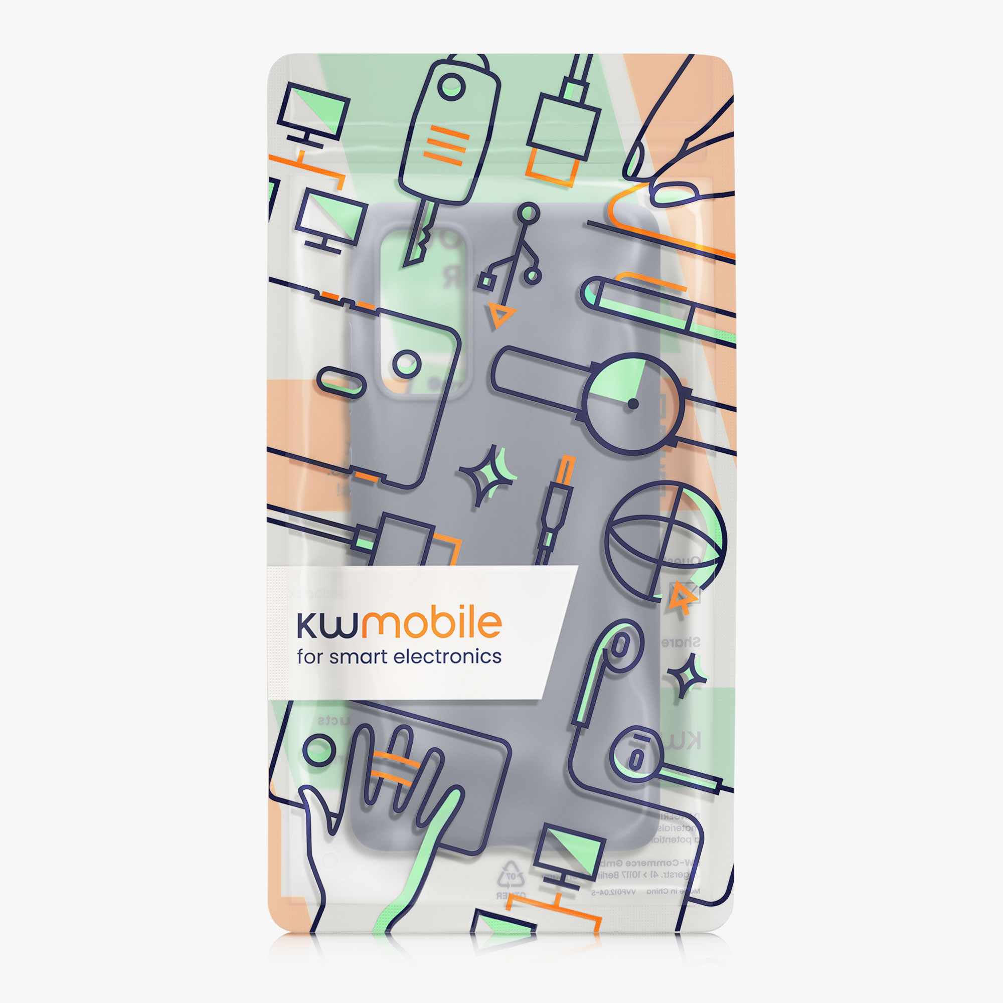 Kryt na mobil Samsung Galaxy S20 FE kwmobile TPU šedý